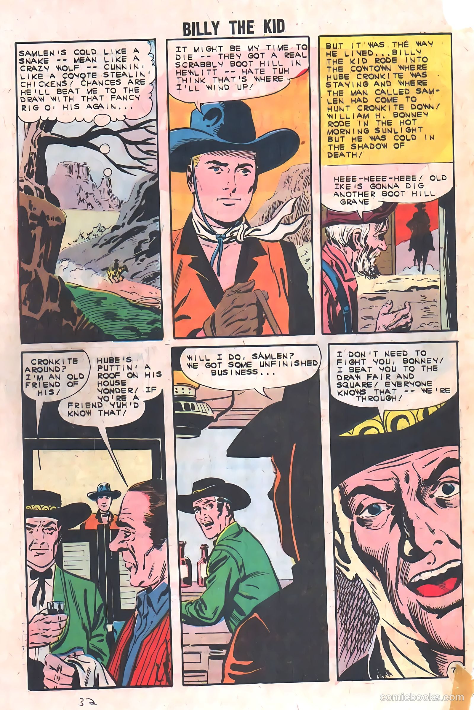 Billy the Kid #36 (1962) — page 31 of 33