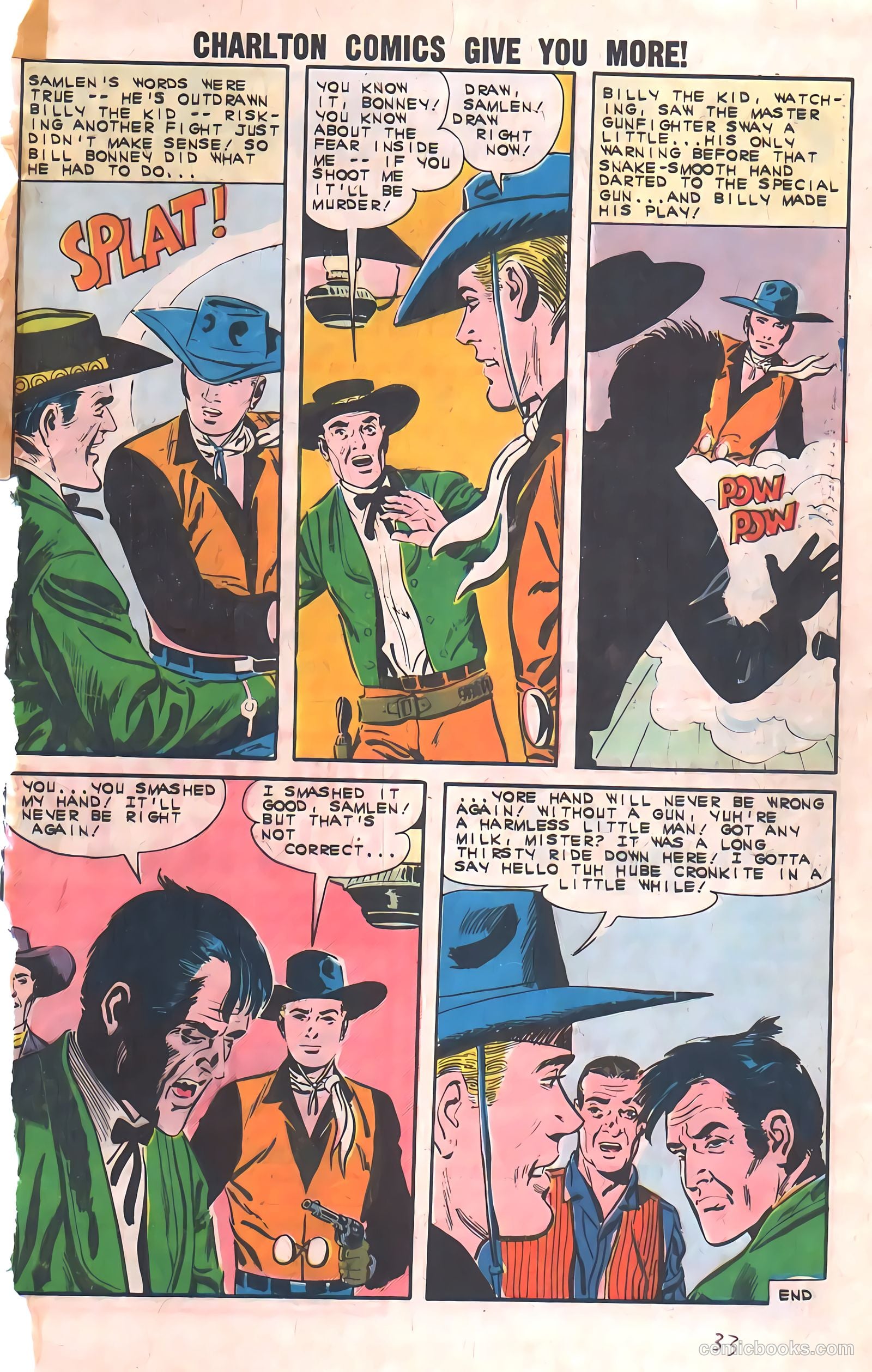 Billy the Kid #36 (1962) — page 32 of 33