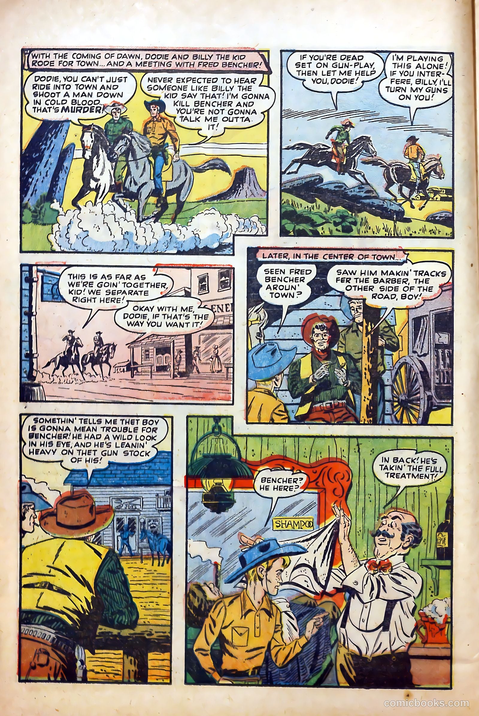 Billy the Kid #5 (1951) — page 14 of 36