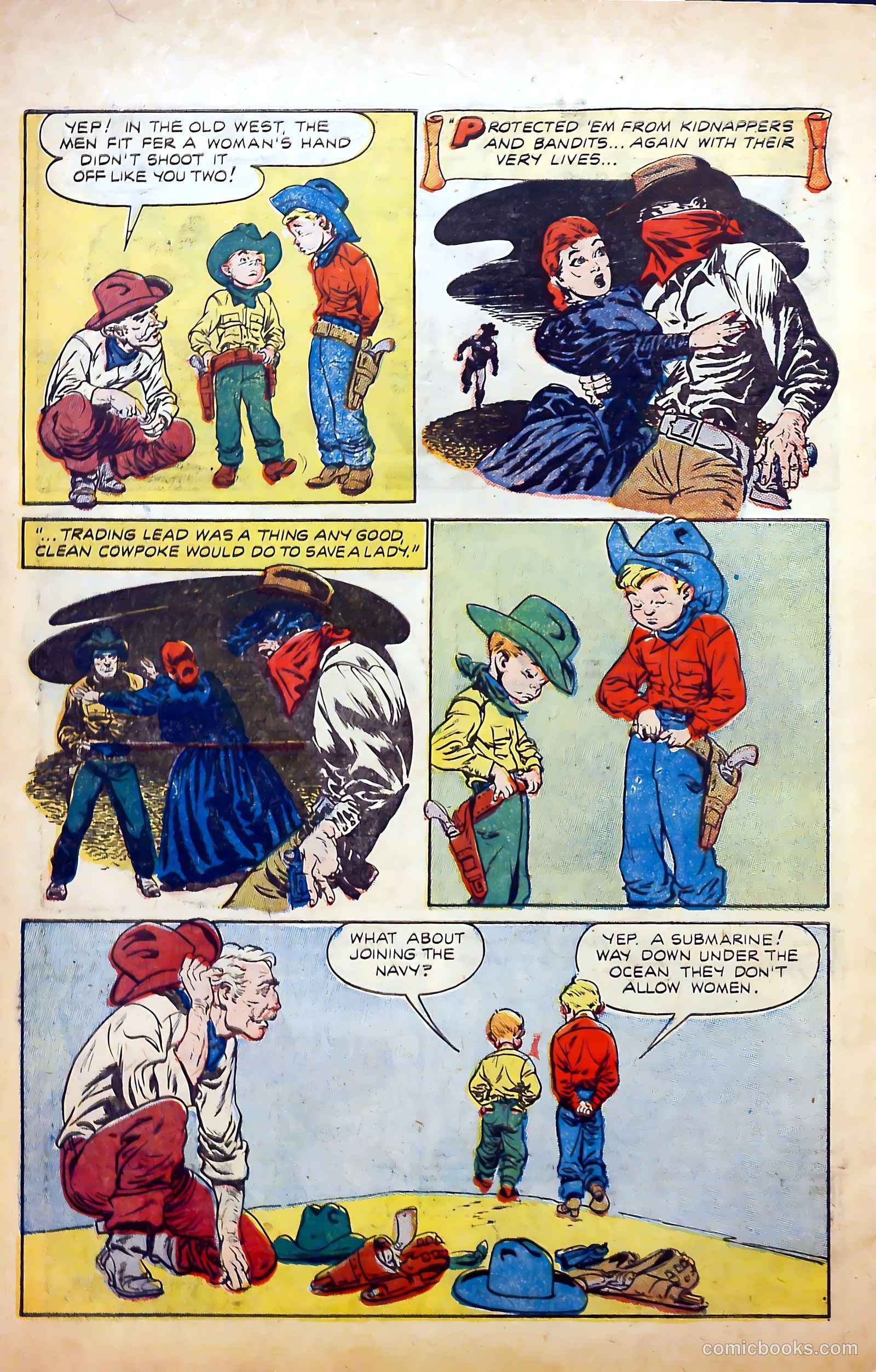 Billy the Kid #5 (1951) — page 32 of 36