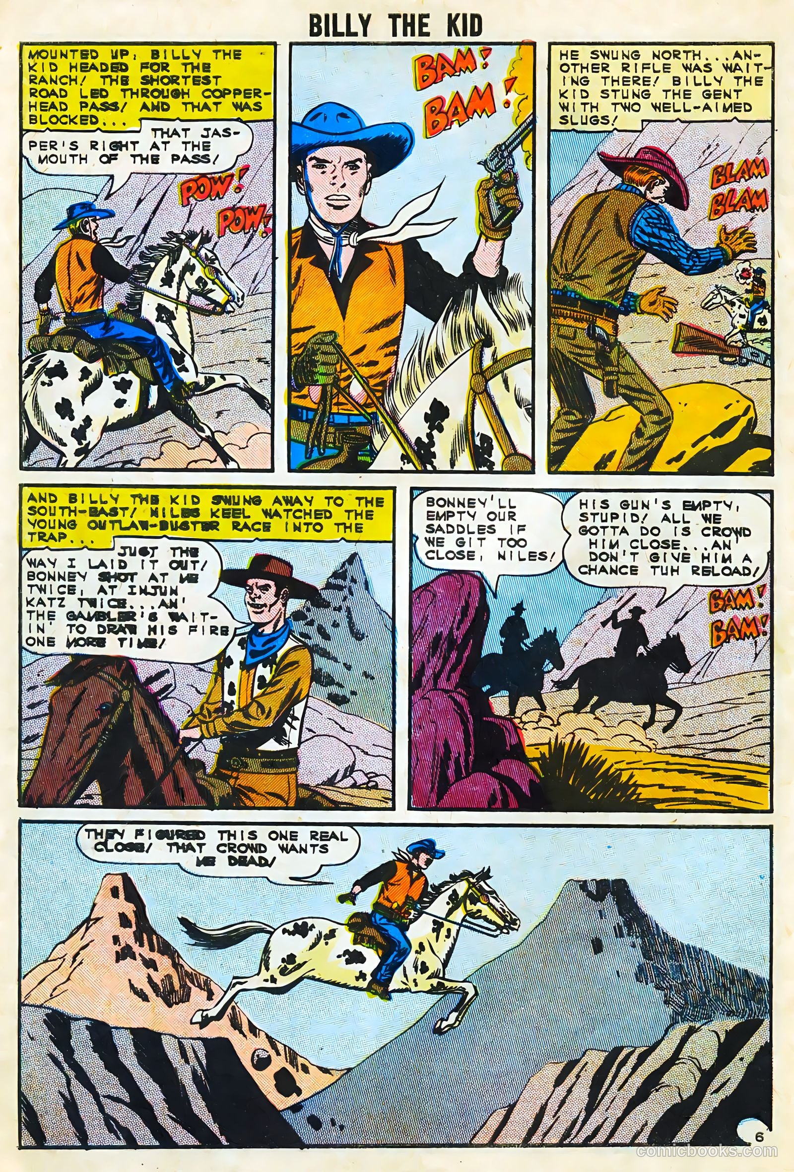 Billy the Kid #51 (1965) — page 10