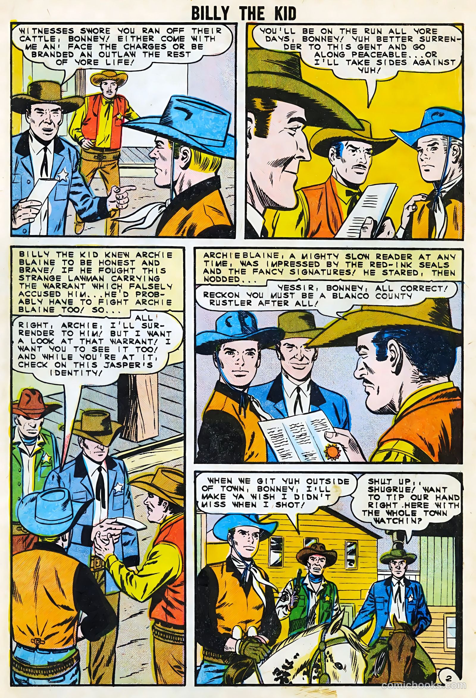 Billy the Kid #51 (1965) — page 14