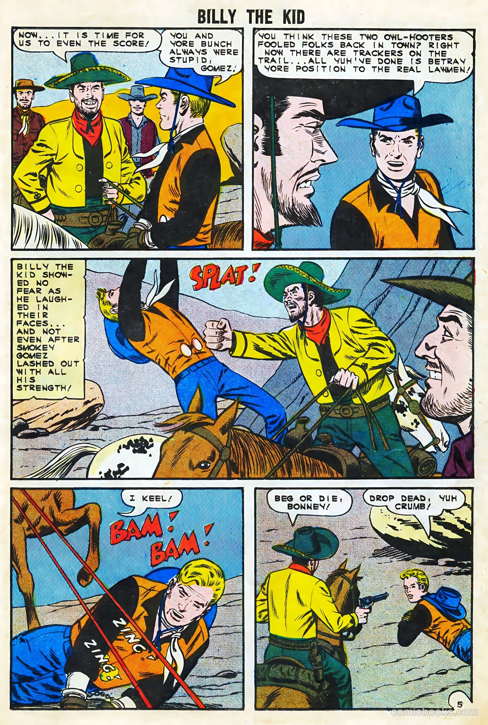 Billy the Kid #51 (1965) — page 21