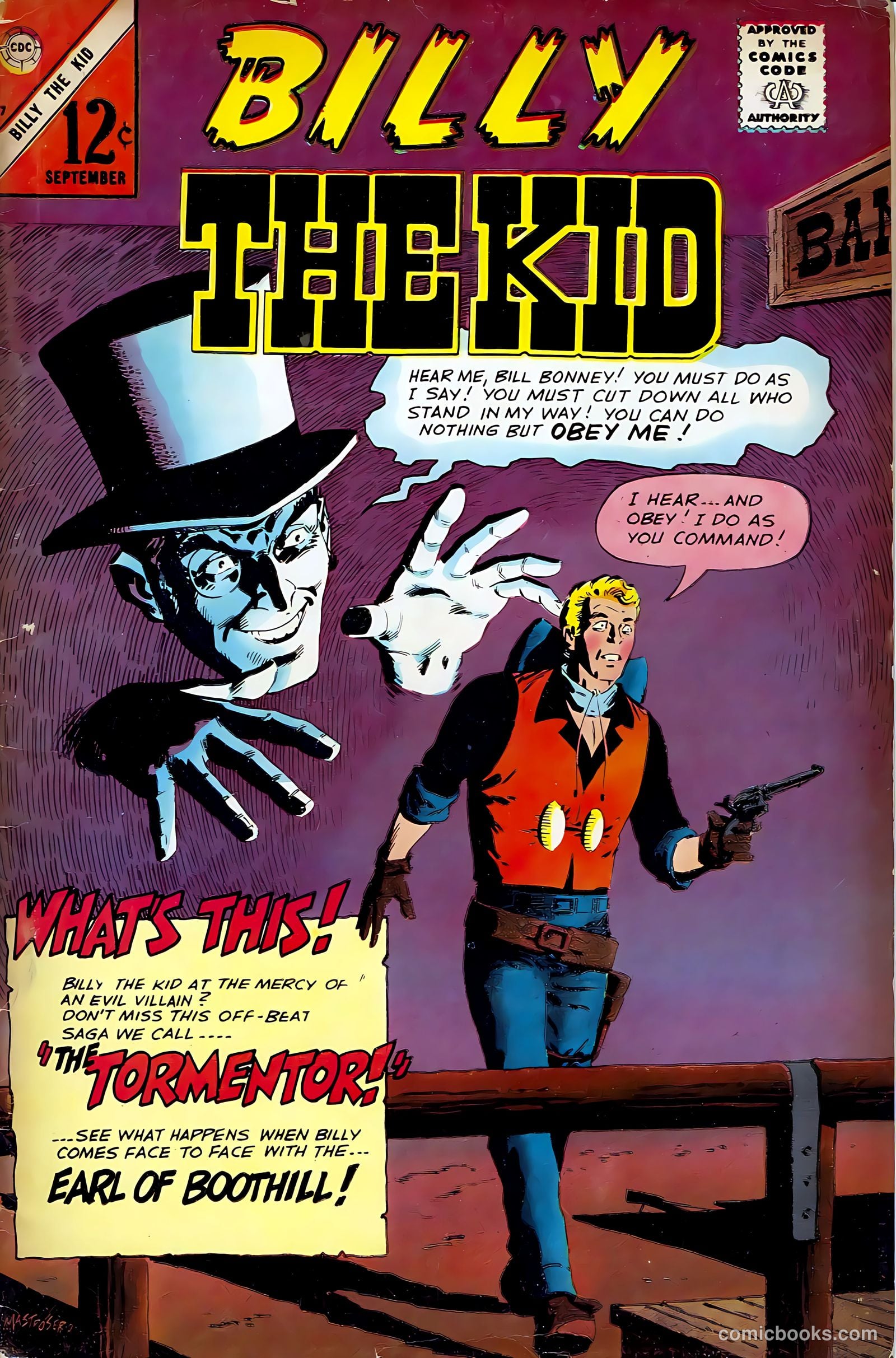 Billy the Kid #57 cover