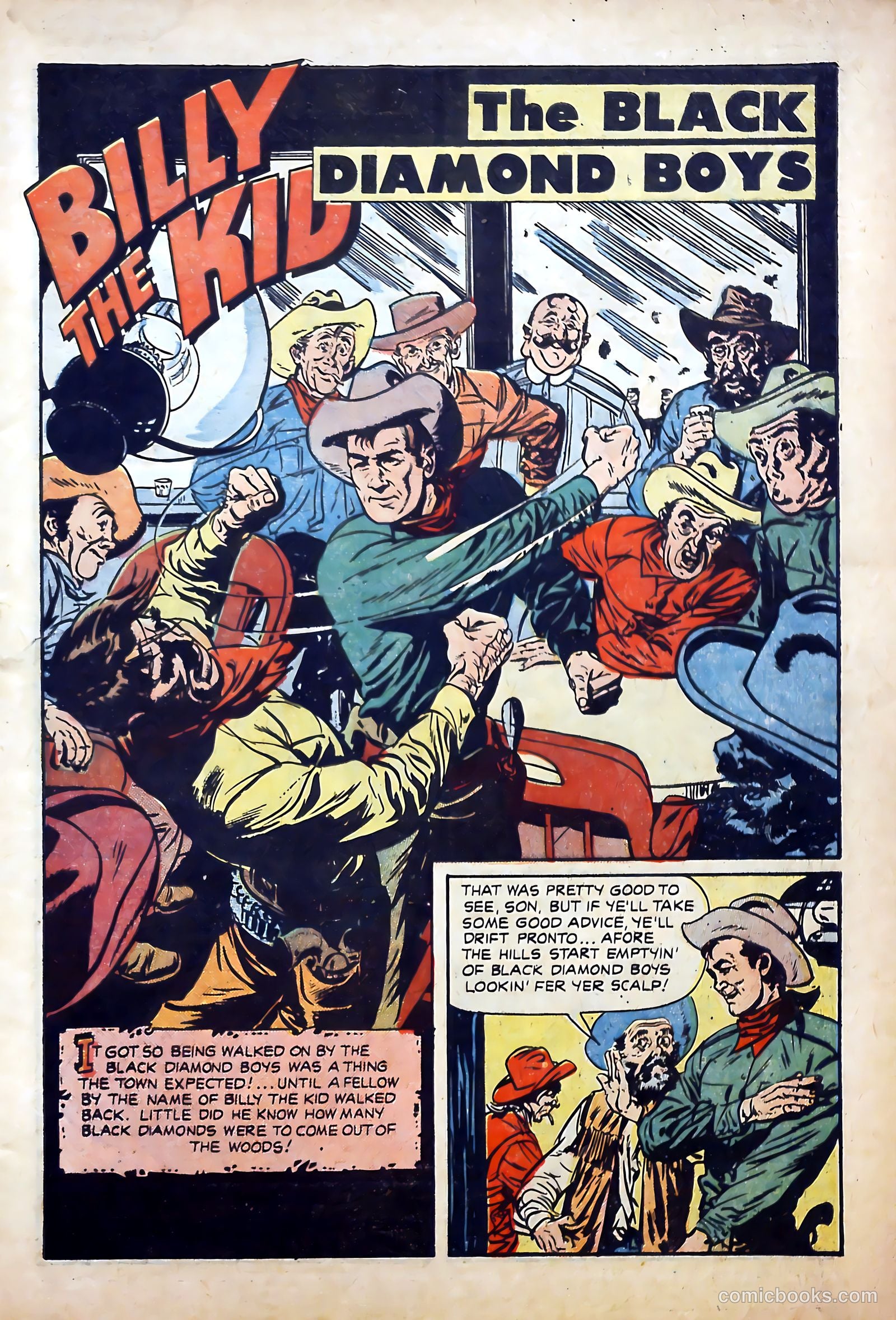 Billy the Kid #6 (1951) — page 3 of 36