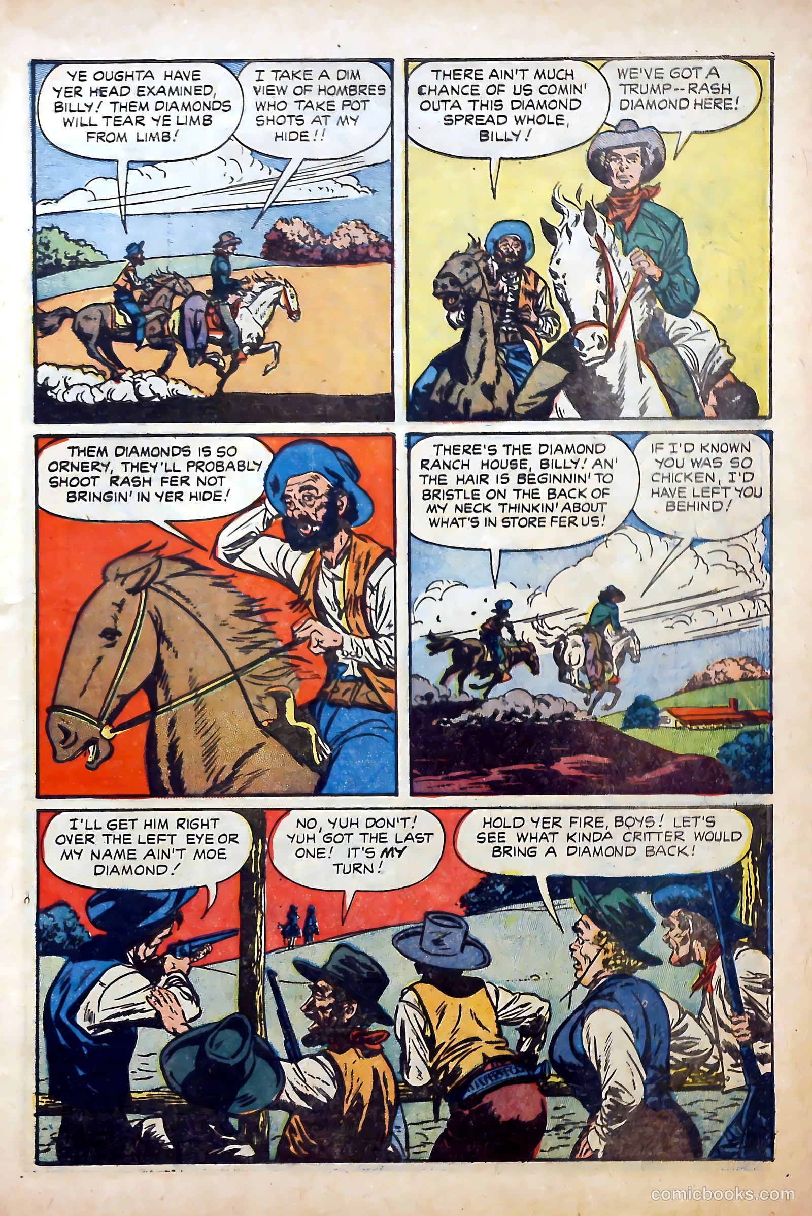 Billy the Kid #6 (1951) — page 7 of 36