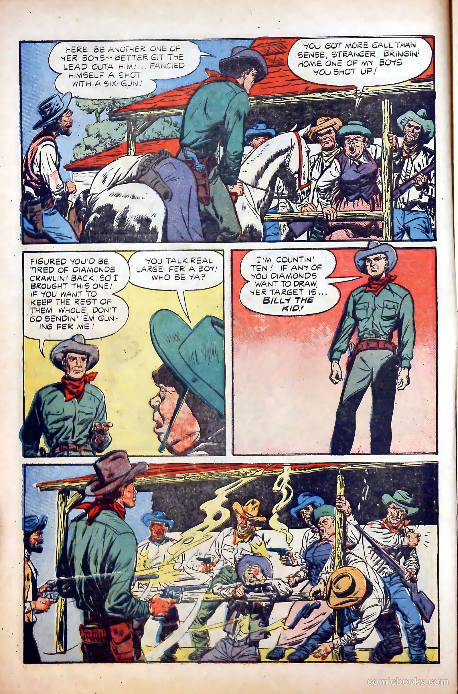 Billy the Kid #6 (1951) — page 8 of 36