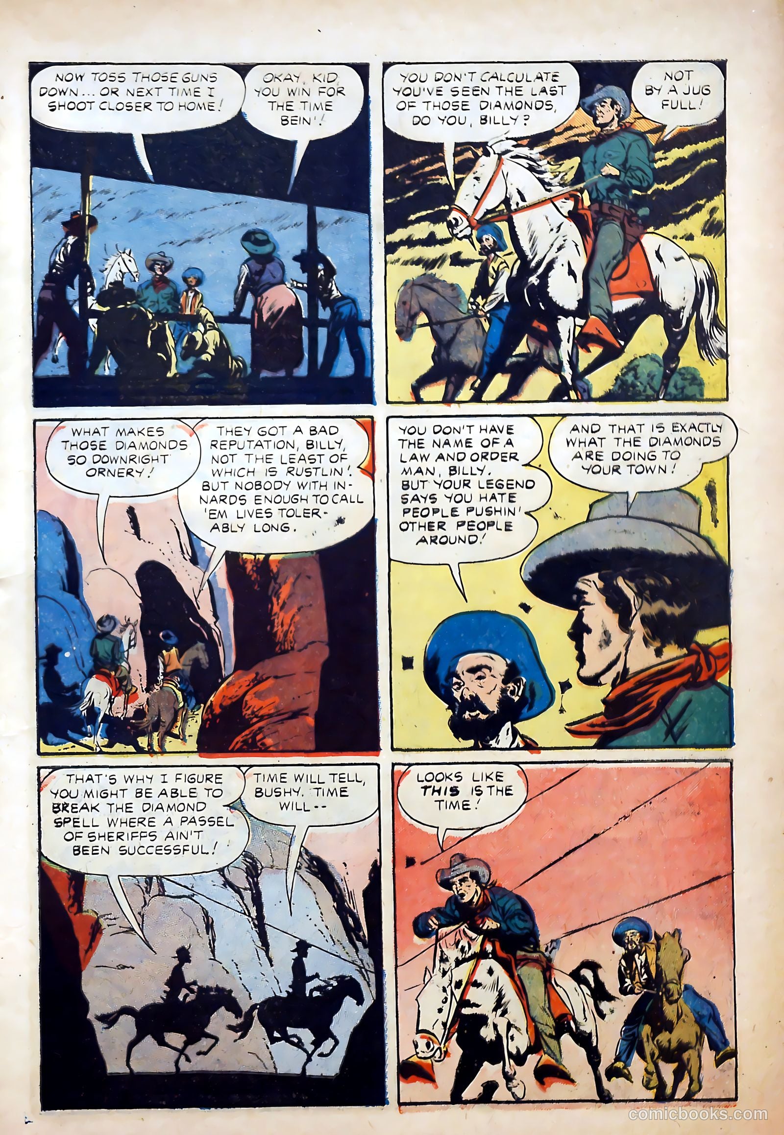 Billy the Kid #6 (1951) — page 9 of 36