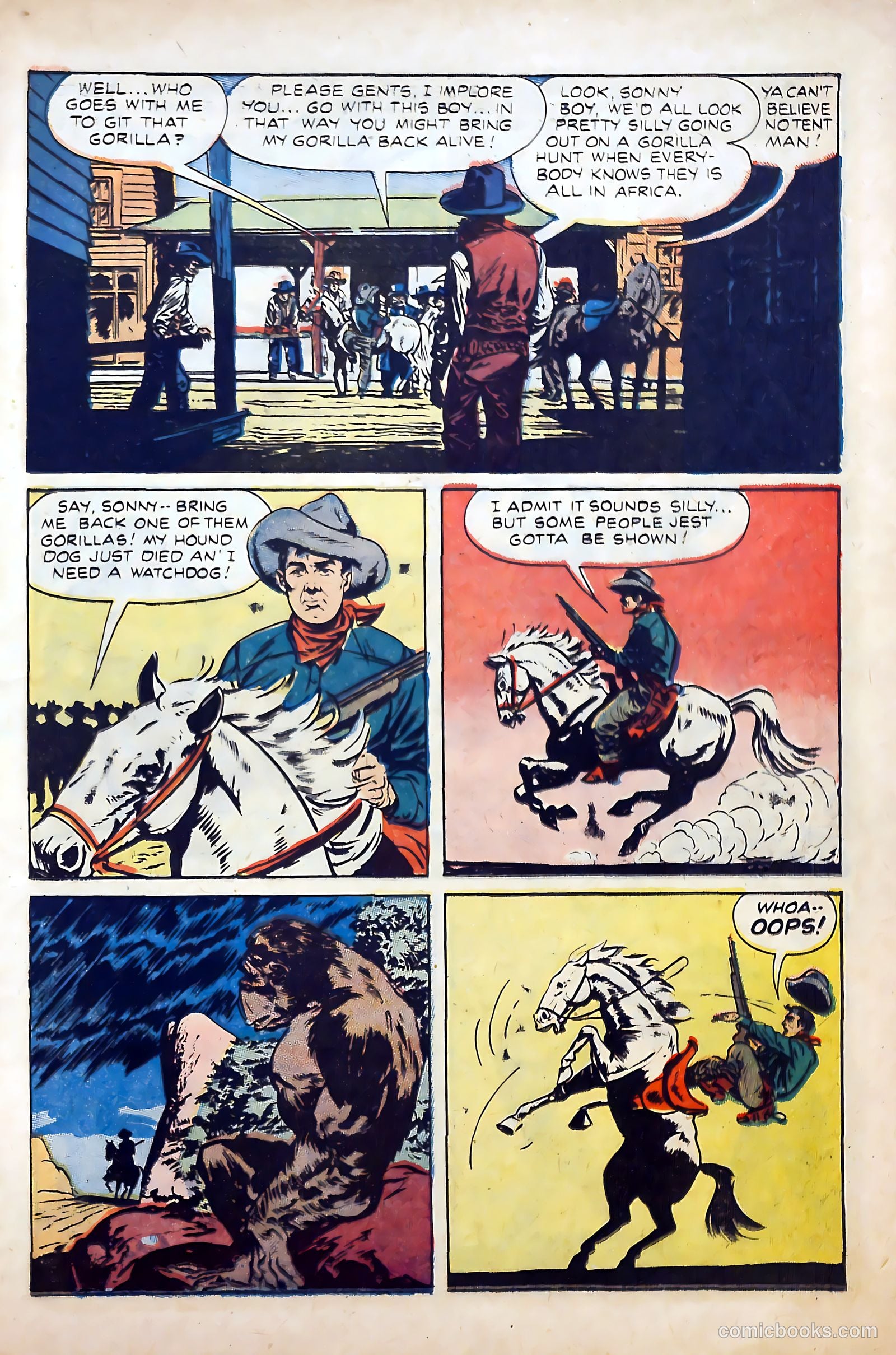Billy the Kid #6 (1951) — page 17 of 36