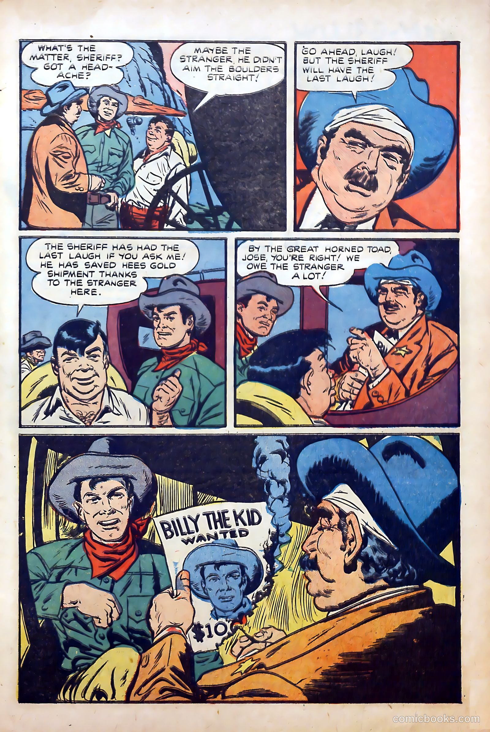 Billy the Kid #6 (1951) — page 29 of 36