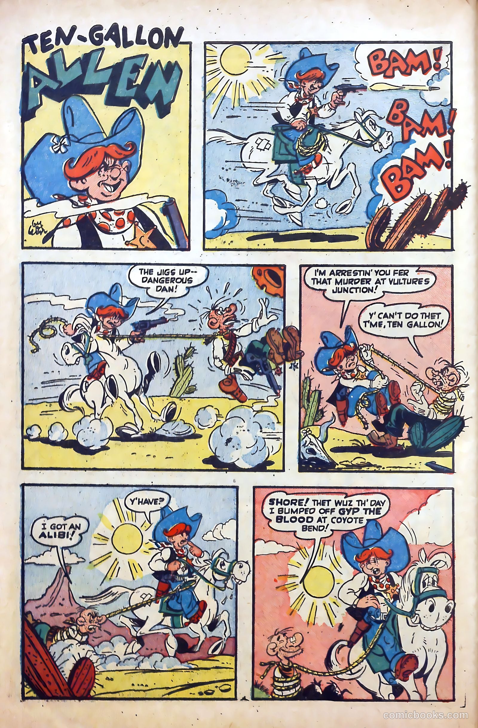Billy the Kid #6 (1951) — page 30 of 36