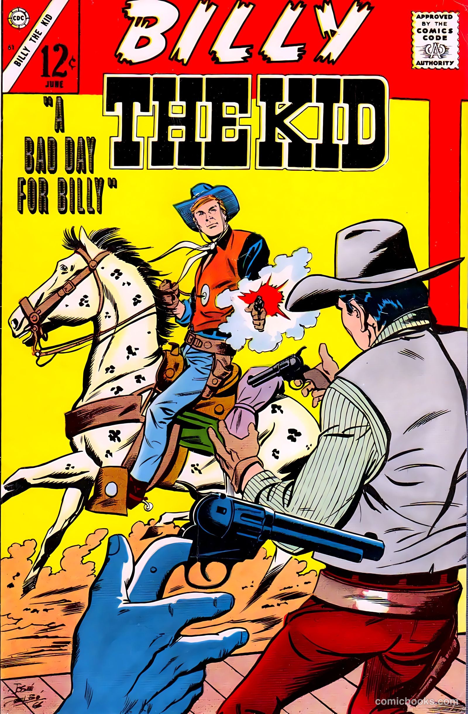 Billy the Kid #61 cover