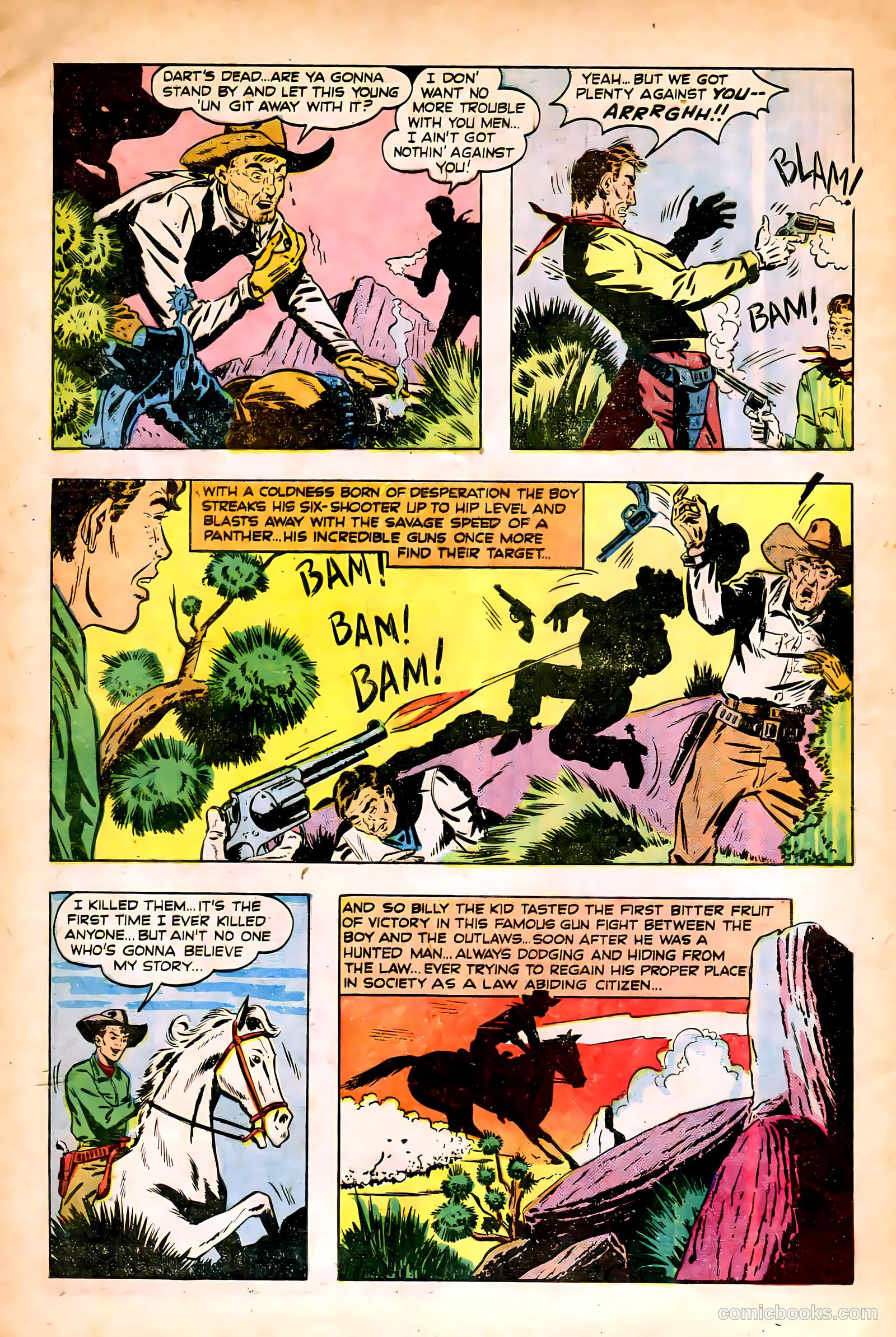 Billy the Kid Adventure Magazine #1 (1950) — page 6 of 36