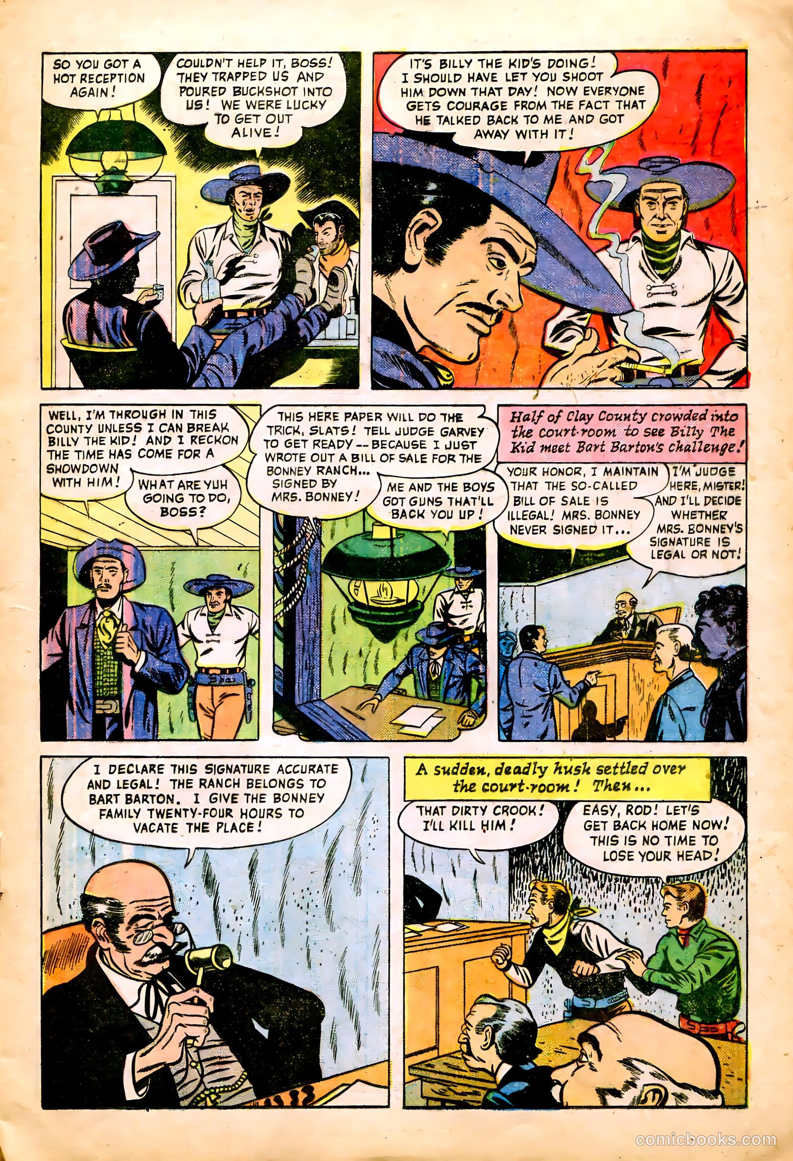 Billy the Kid Adventure Magazine #1 (1950) — page 15 of 36