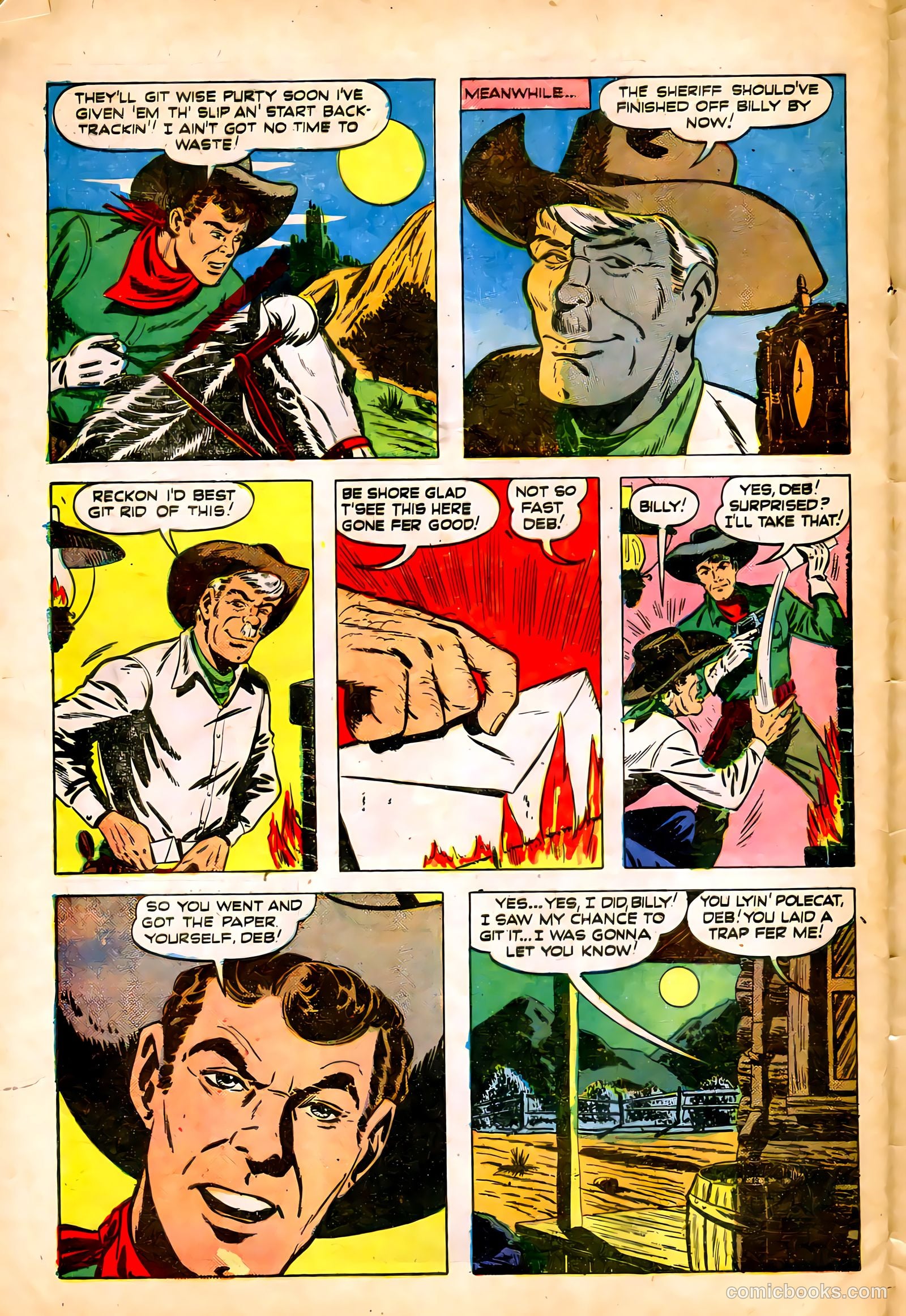 Billy the Kid Adventure Magazine #1 (1950) — page 30 of 36