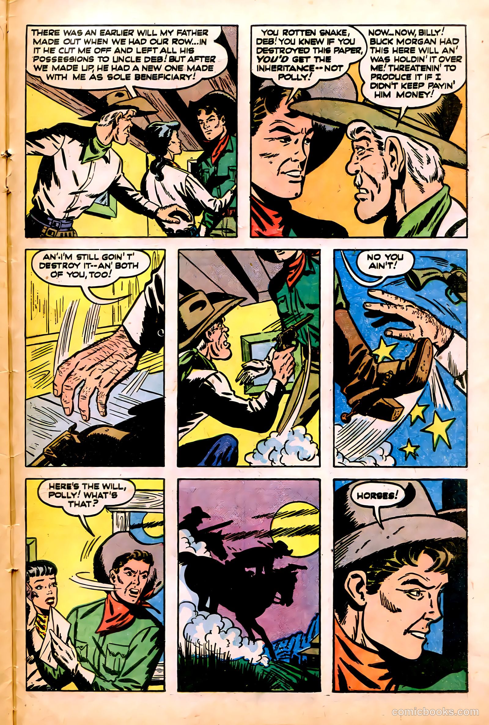 Billy the Kid Adventure Magazine #1 (1950) — page 33 of 36
