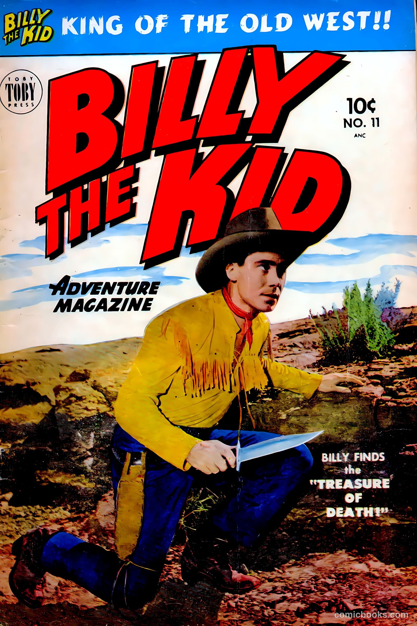 Billy the Kid Adventure Magazine #11 cover