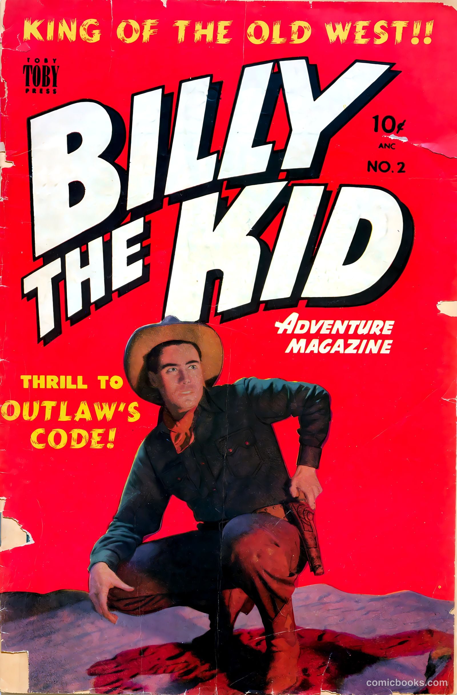Billy the Kid Adventure Magazine #2 cover