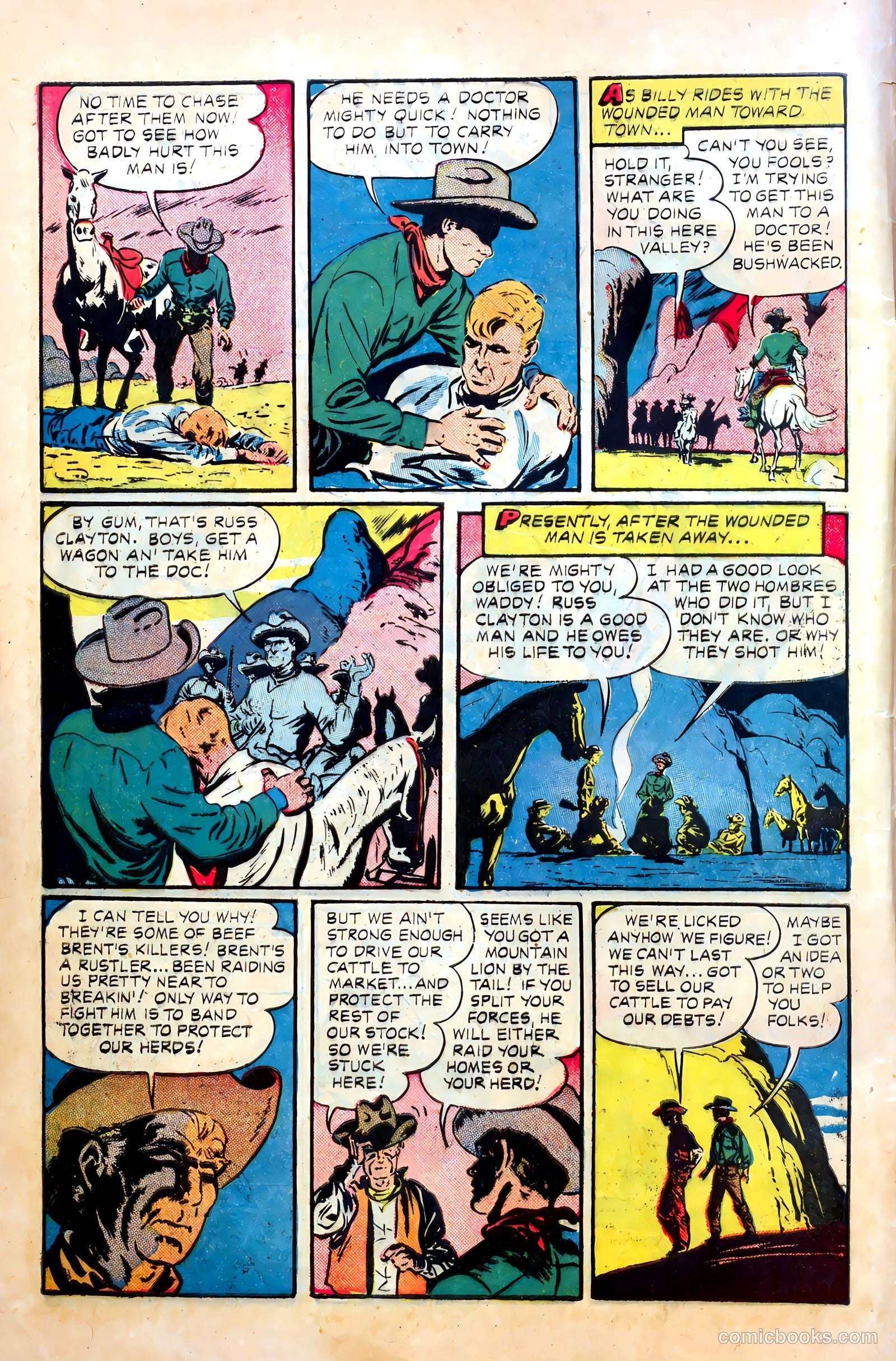 Billy the Kid Adventure Magazine #2 (1950) — page 4 of 36