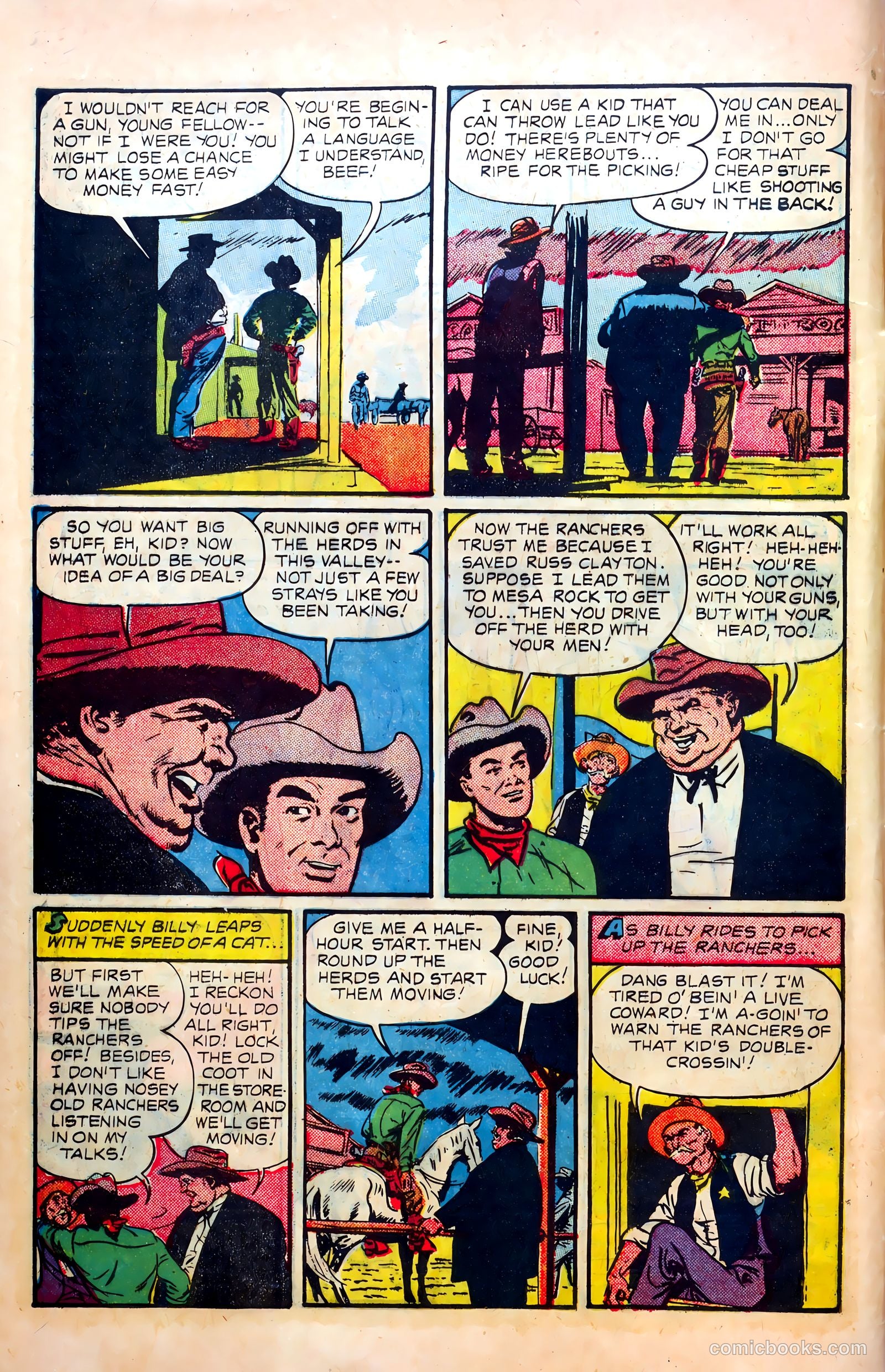 Billy the Kid Adventure Magazine #2 (1950) — page 6 of 36