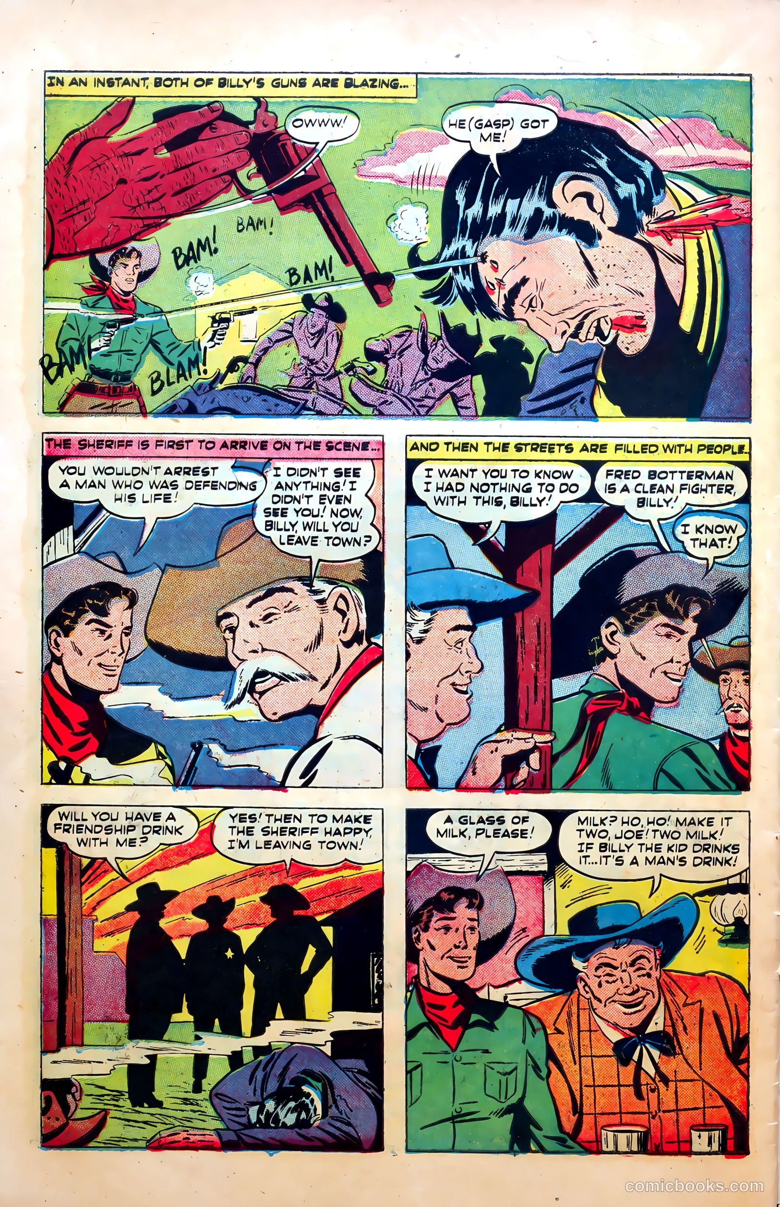 Billy the Kid Adventure Magazine #2 (1950) — page 32 of 36