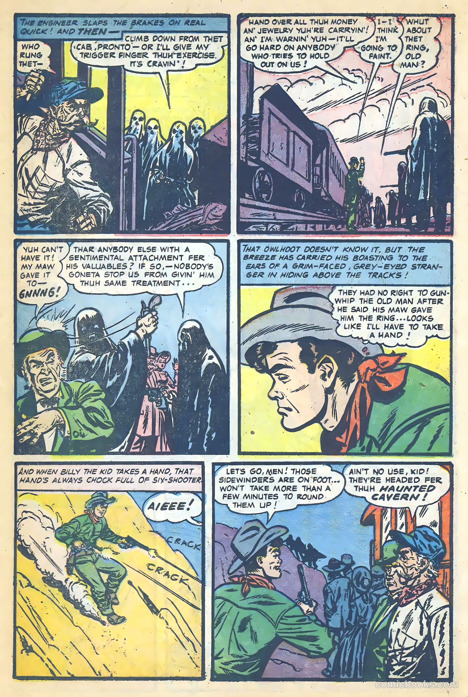 Billy the Kid Adventure Magazine #20 (1953) — page 16 of 36