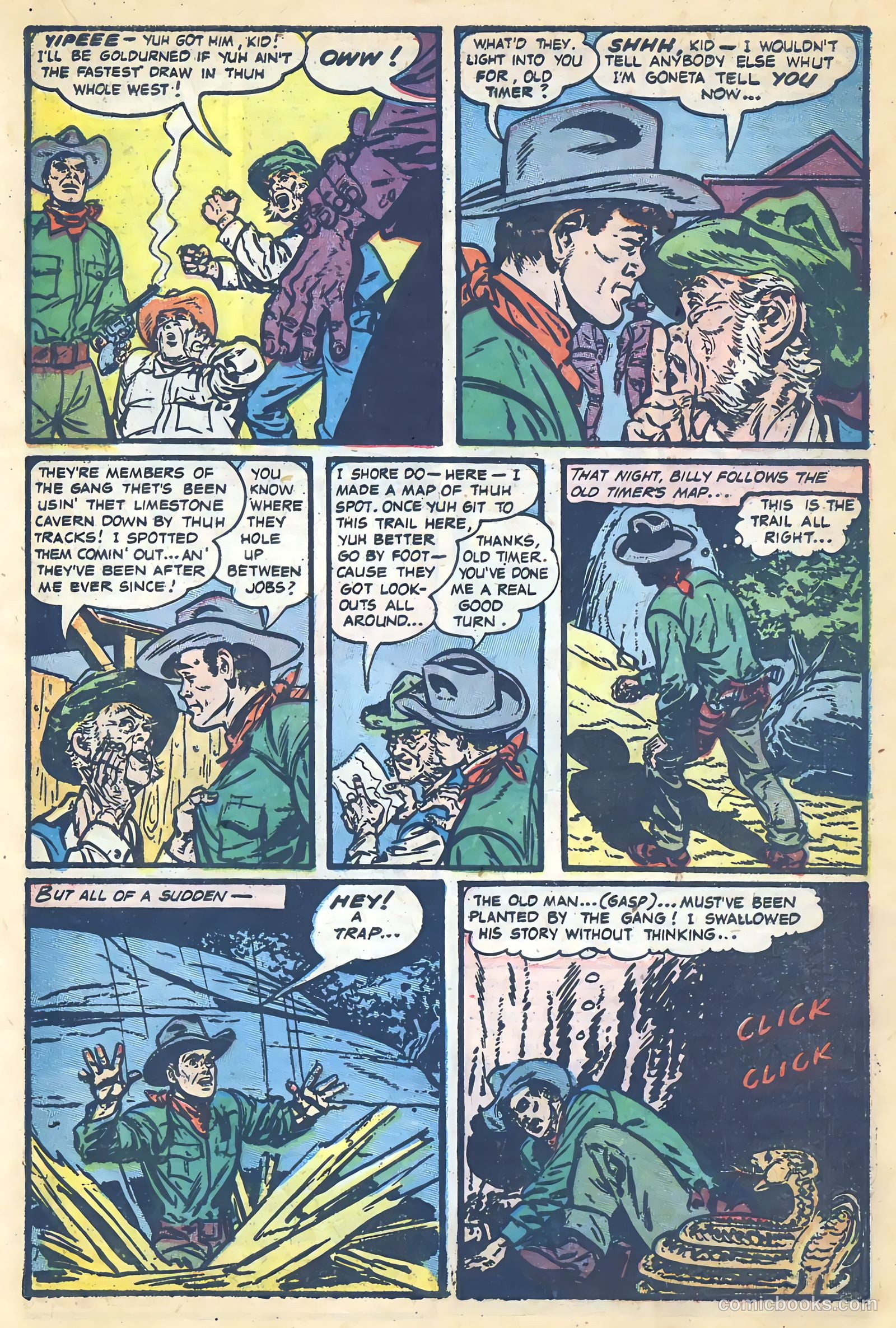Billy the Kid Adventure Magazine #20 (1953) — page 21 of 36