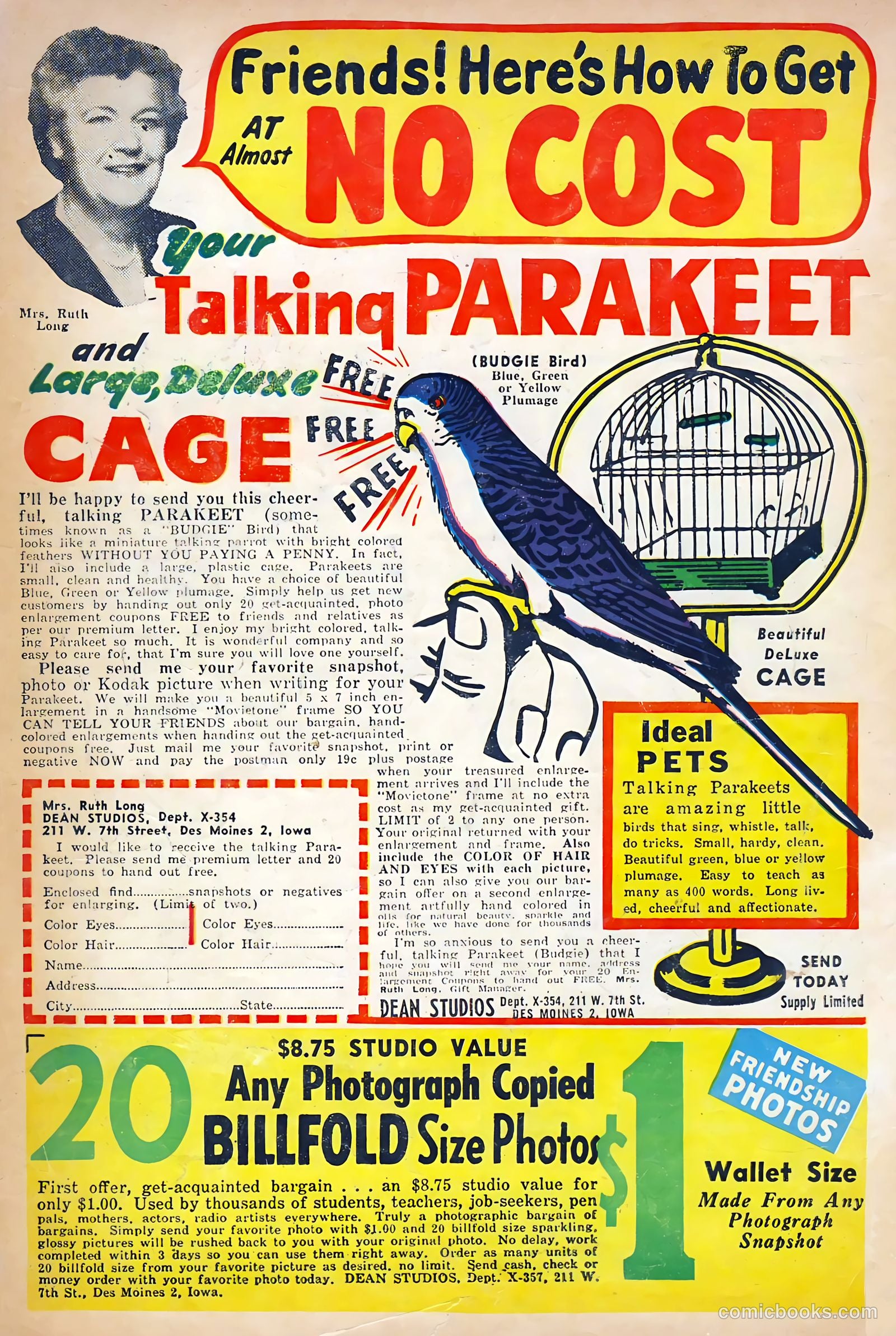 Billy the Kid Adventure Magazine #20 (1953) — page 36 of 36