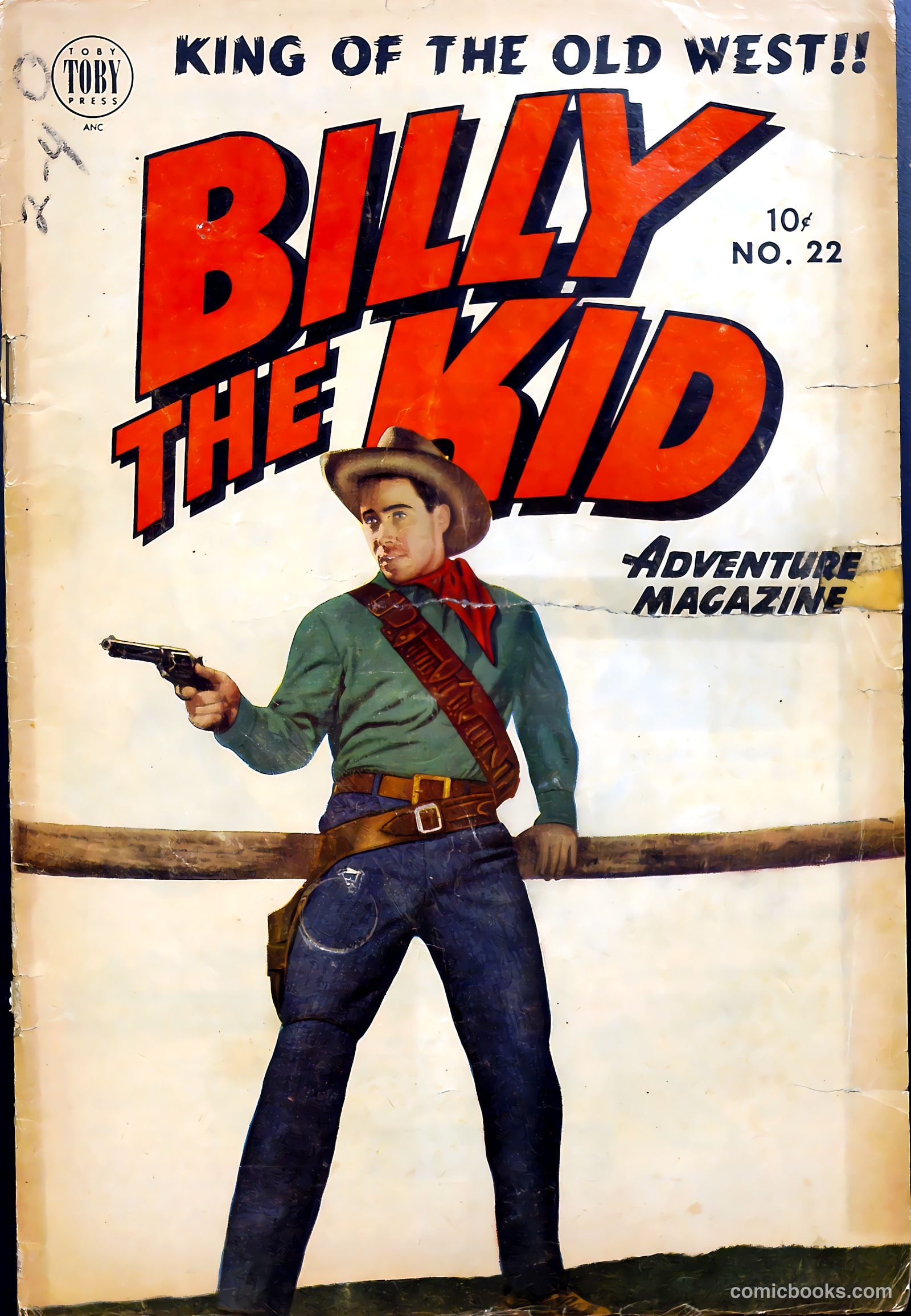 Billy the Kid Adventure Magazine #22 cover