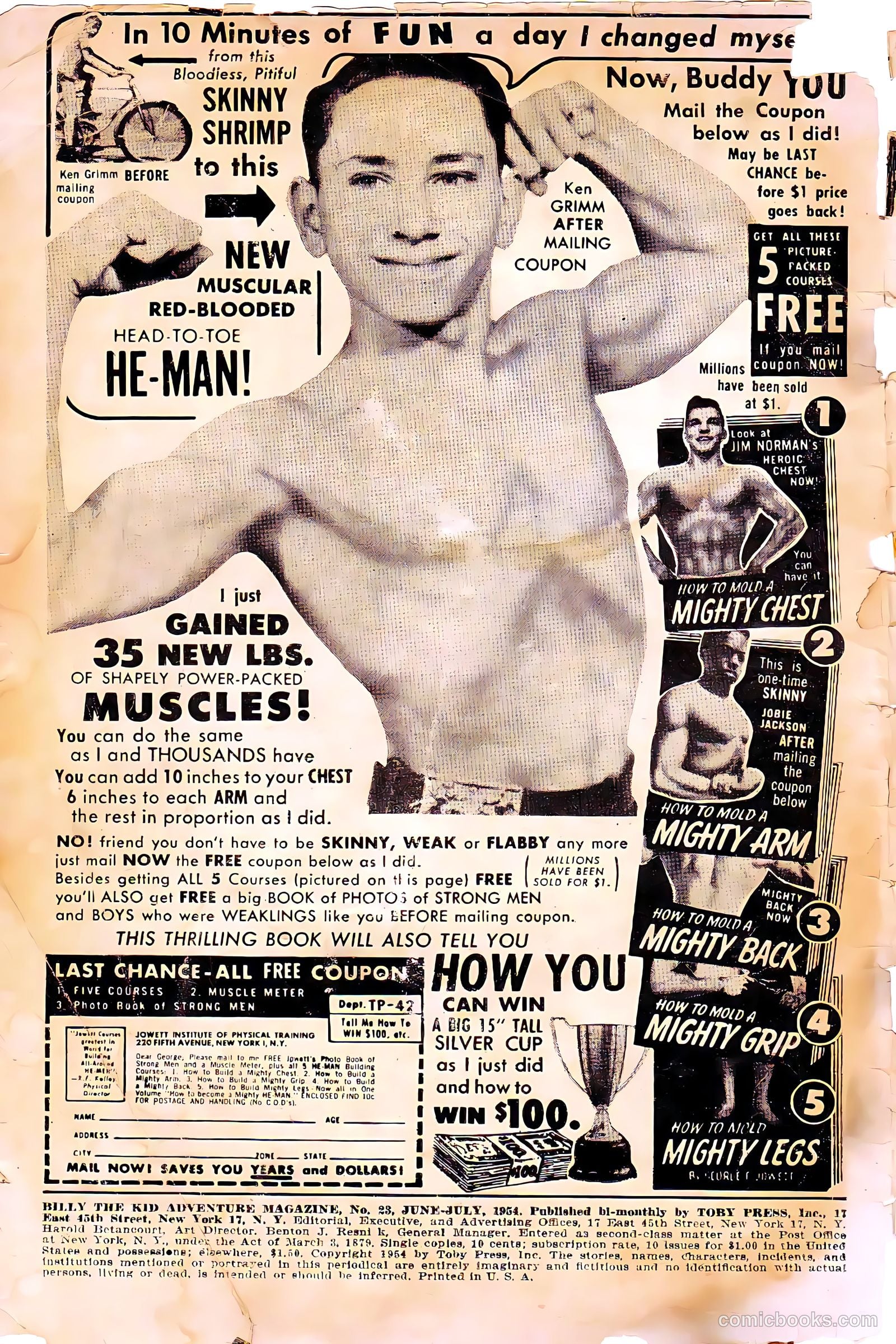 Billy the Kid Adventure Magazine #23 (1954) — page 2
