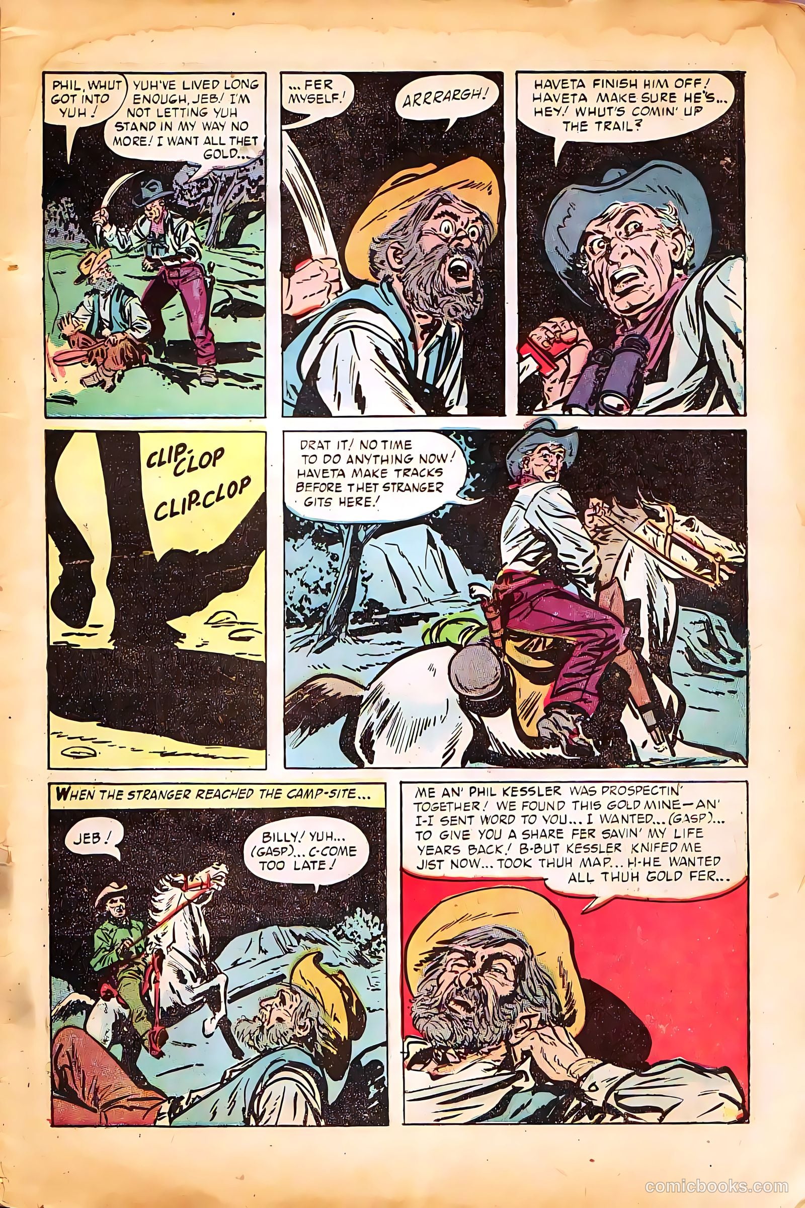 Billy the Kid Adventure Magazine #23 (1954) — page 5