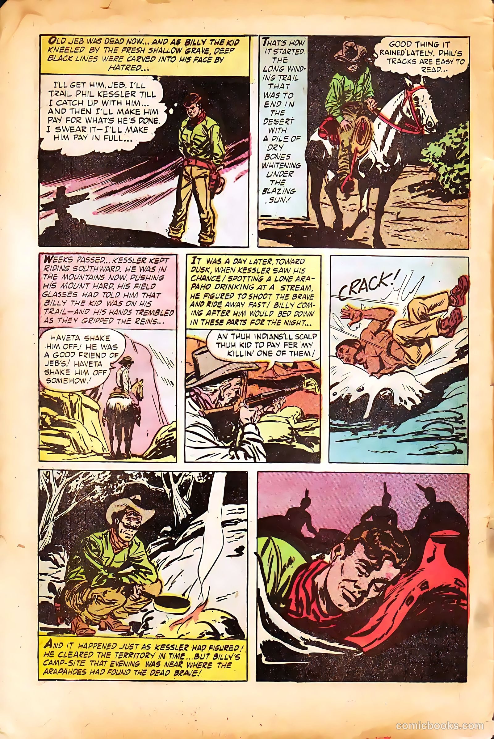 Billy the Kid Adventure Magazine #23 (1954) — page 6
