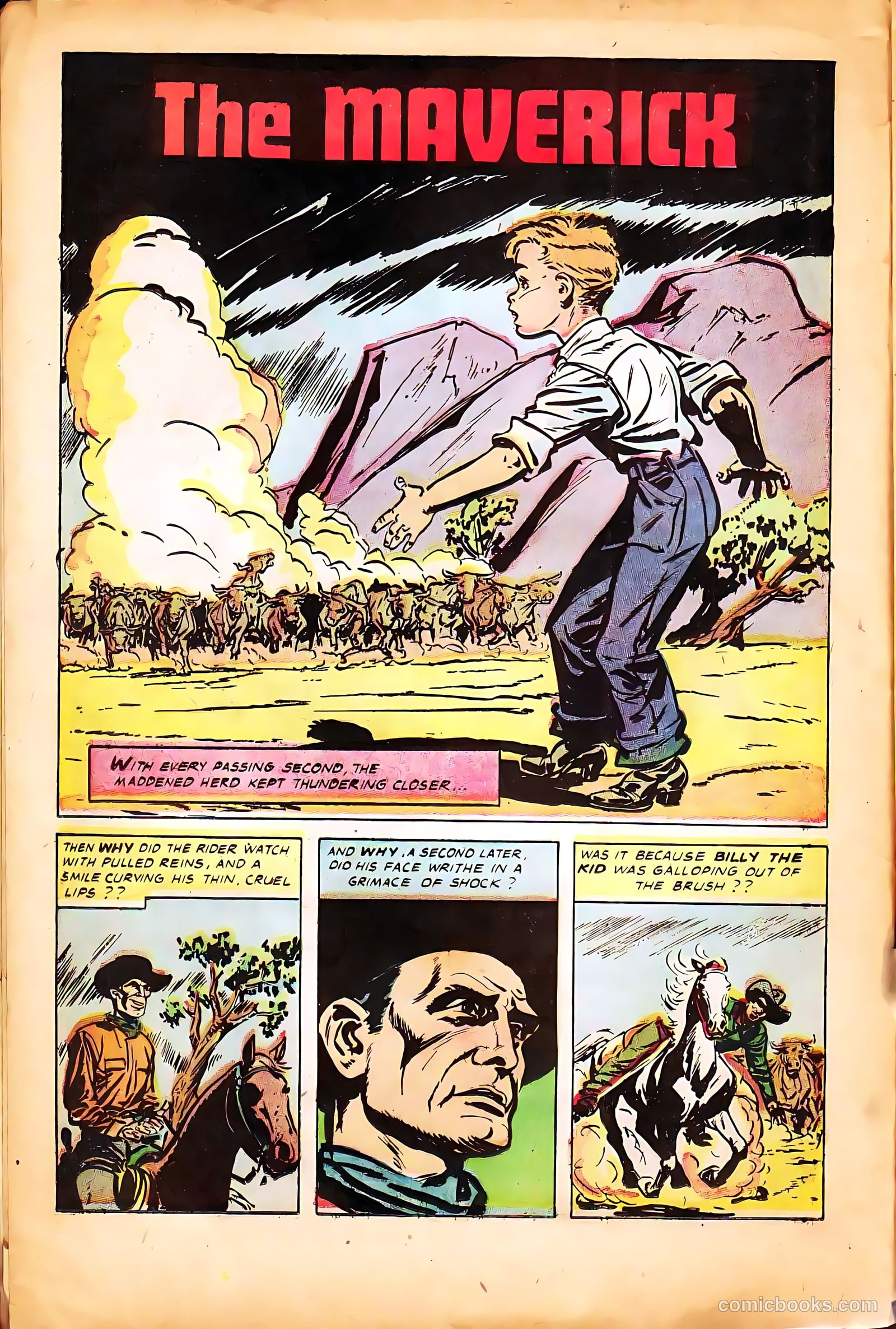Billy the Kid Adventure Magazine #23 (1954) — page 12