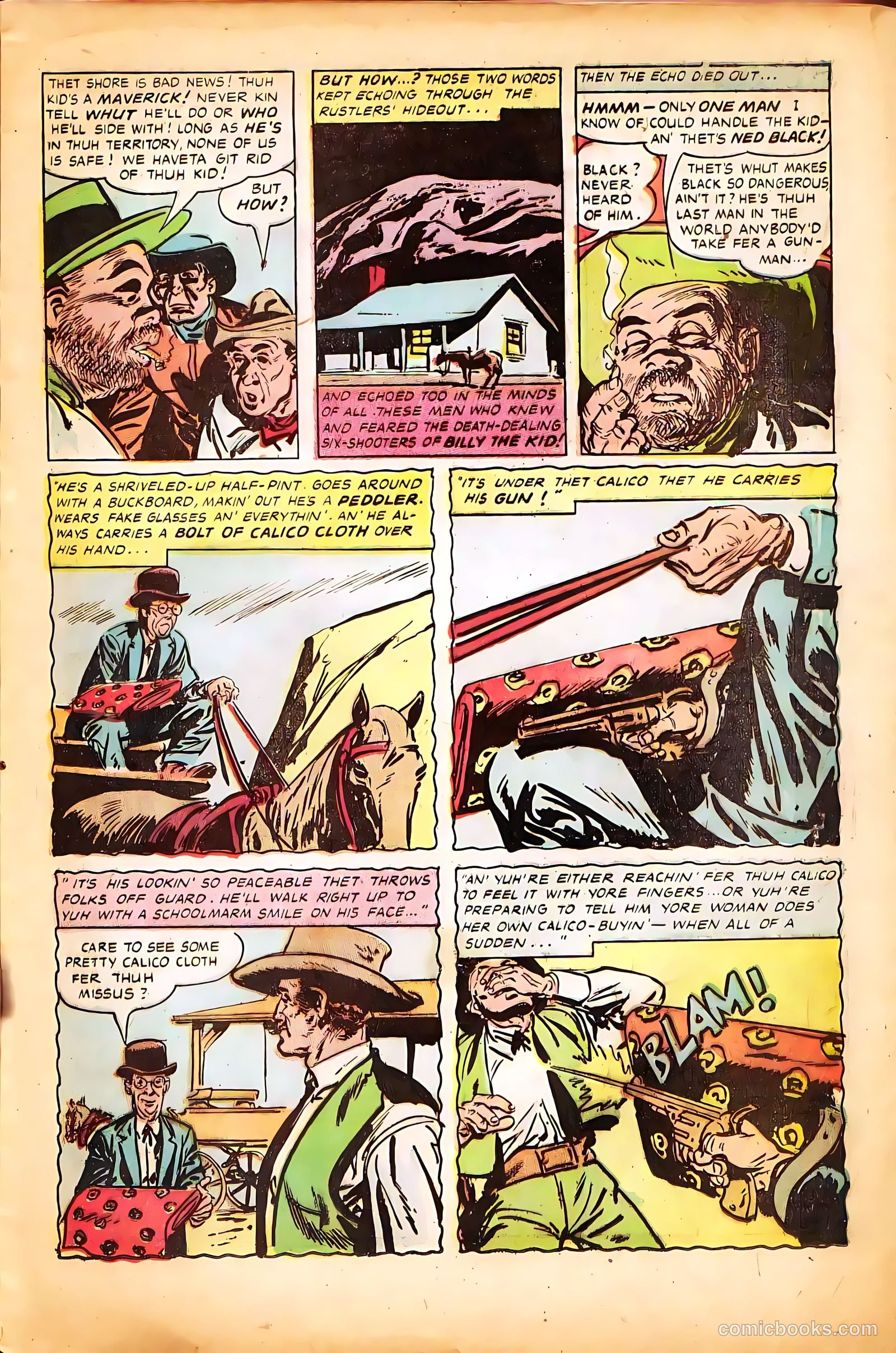 Billy the Kid Adventure Magazine #23 (1954) — page 15