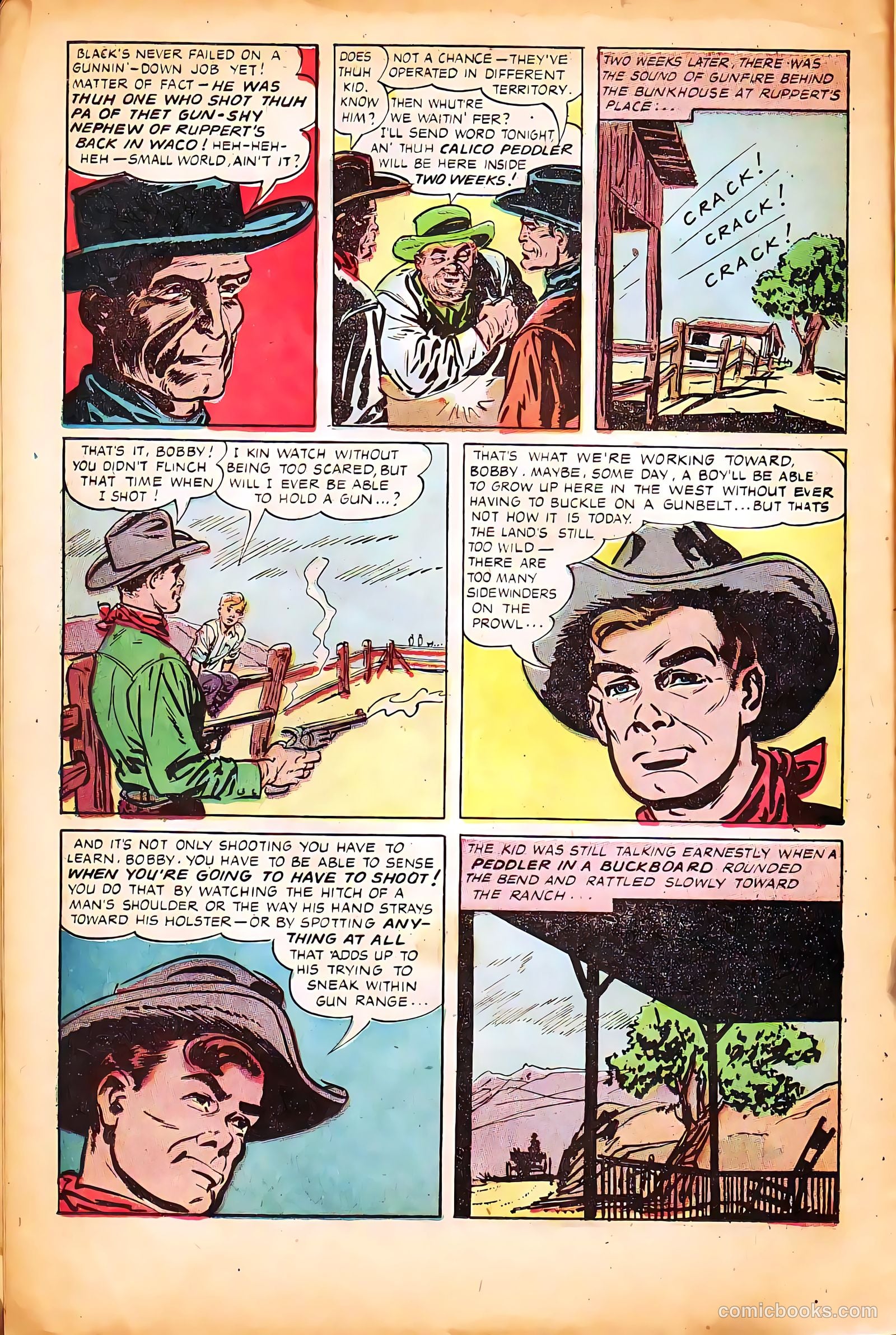 Billy the Kid Adventure Magazine #23 (1954) — page 16