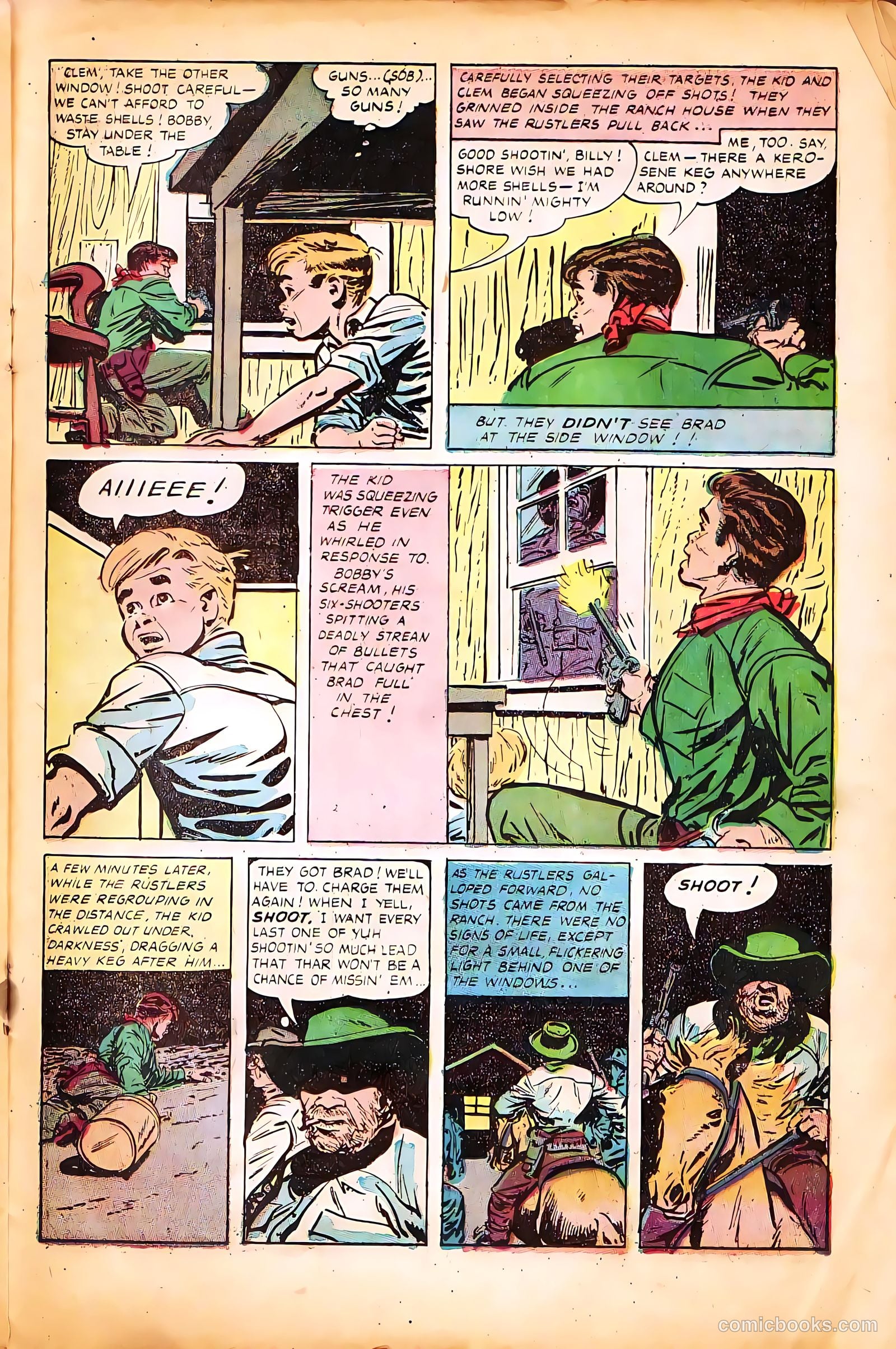 Billy the Kid Adventure Magazine #23 (1954) — page 21