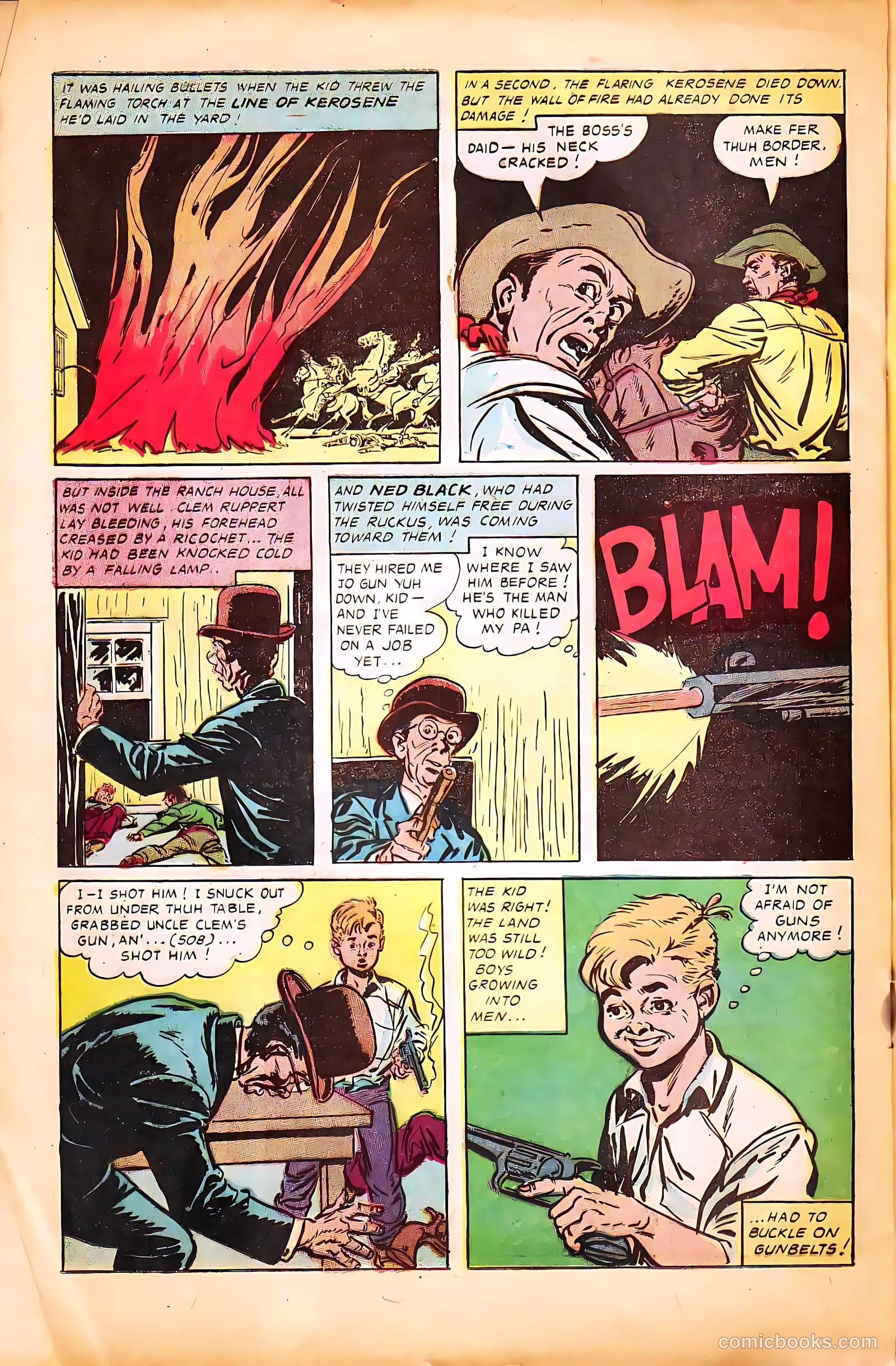 Billy the Kid Adventure Magazine #23 (1954) — page 22