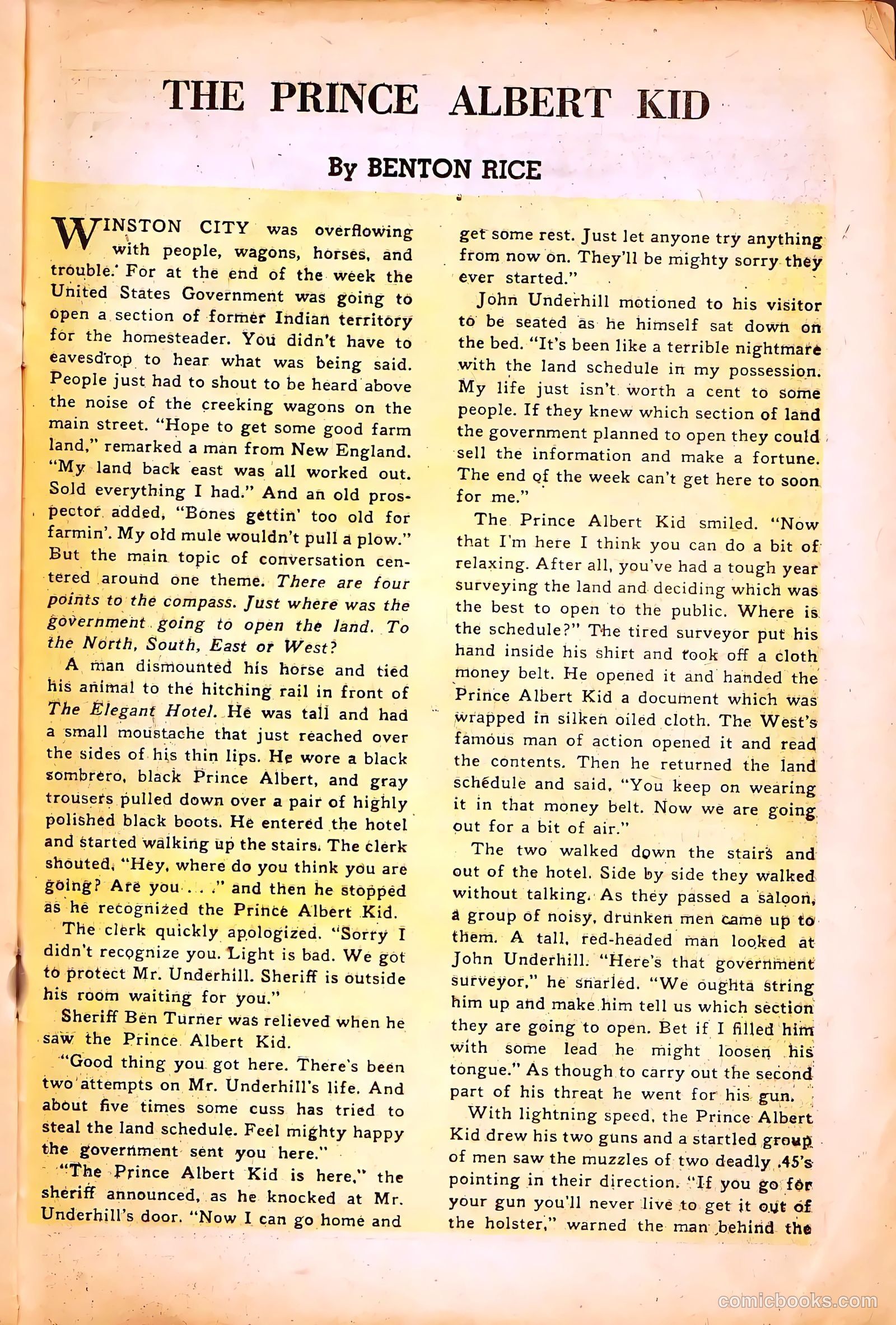 Billy the Kid Adventure Magazine #23 (1954) — page 23
