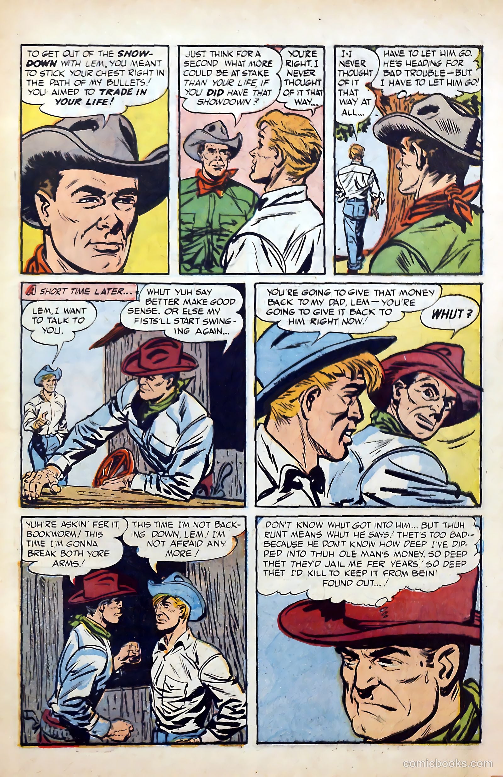 Billy the Kid Adventure Magazine #25 (1954) — page 7 of 36