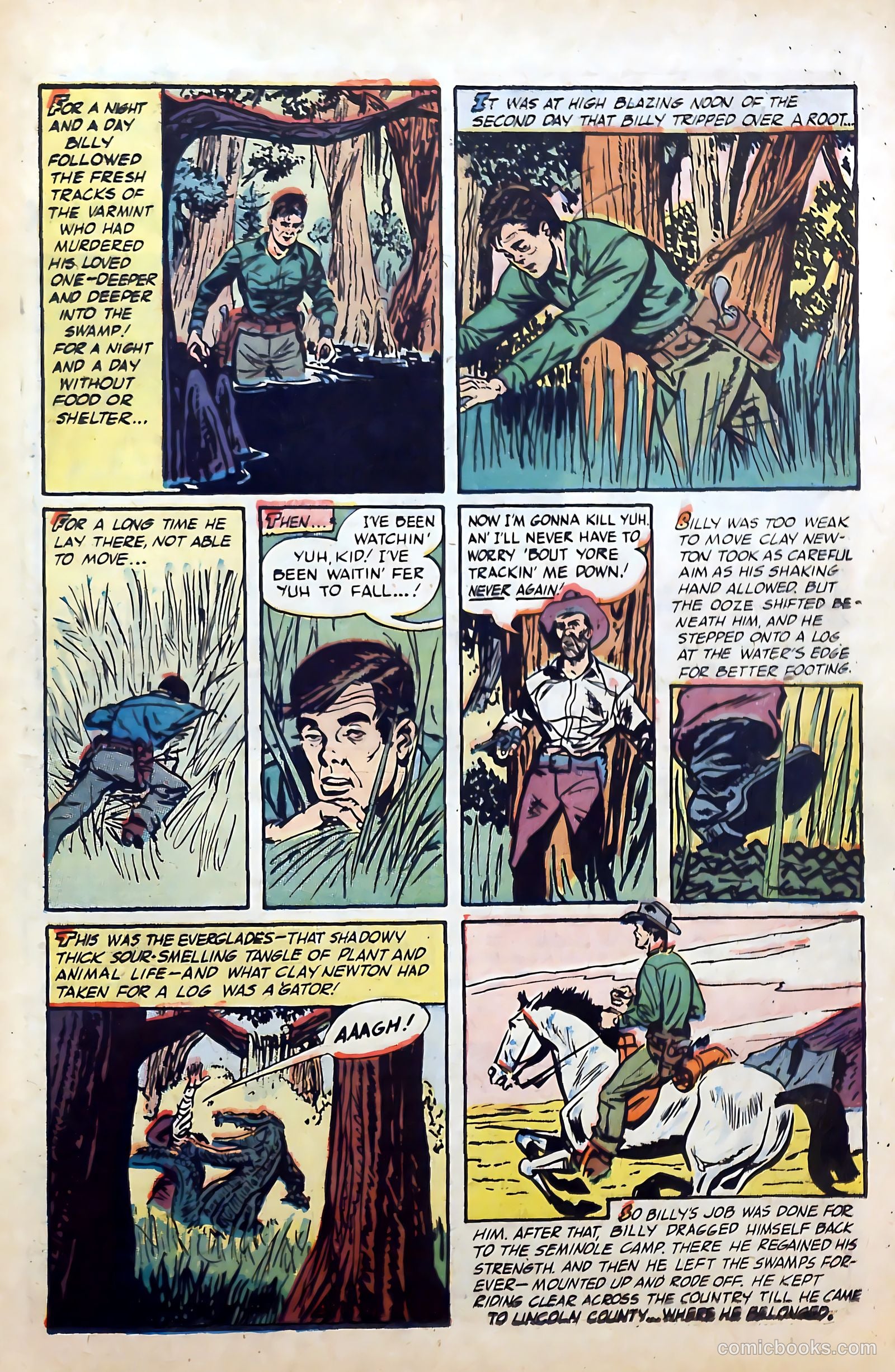 Billy the Kid Adventure Magazine #25 (1954) — page 17 of 36
