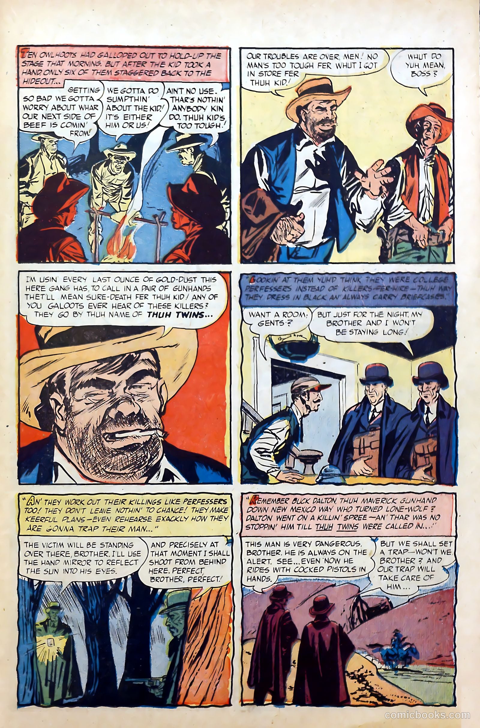 Billy the Kid Adventure Magazine #25 (1954) — page 21 of 36
