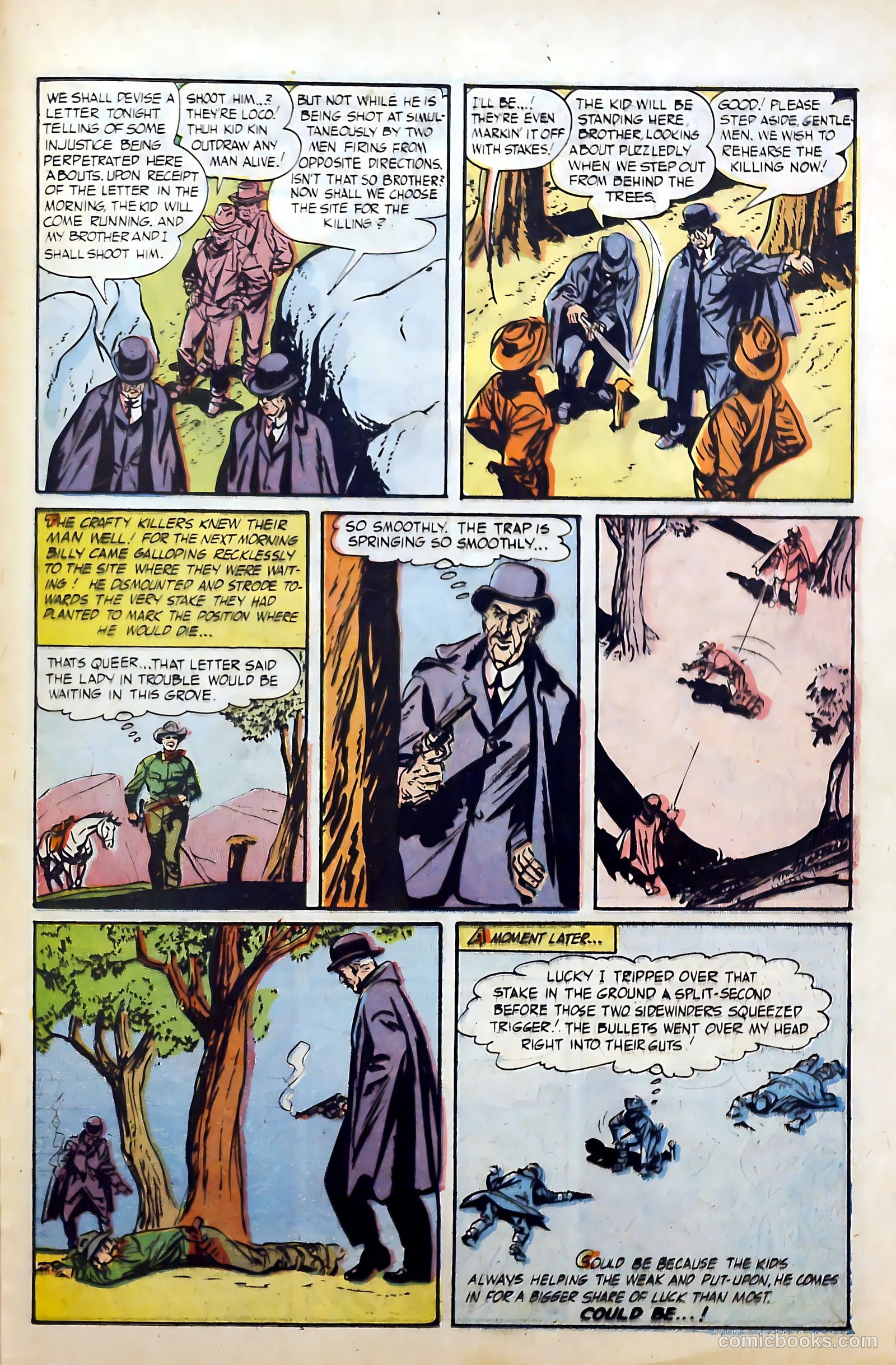 Billy the Kid Adventure Magazine #25 (1954) — page 23 of 36