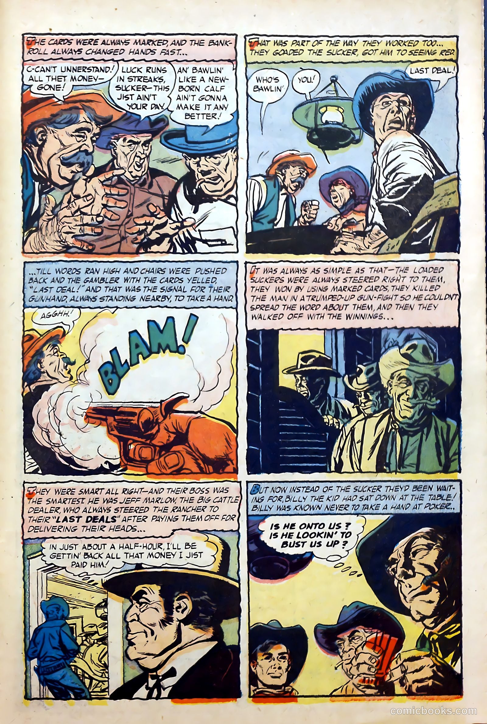 Billy the Kid Adventure Magazine #25 (1954) — page 27 of 36