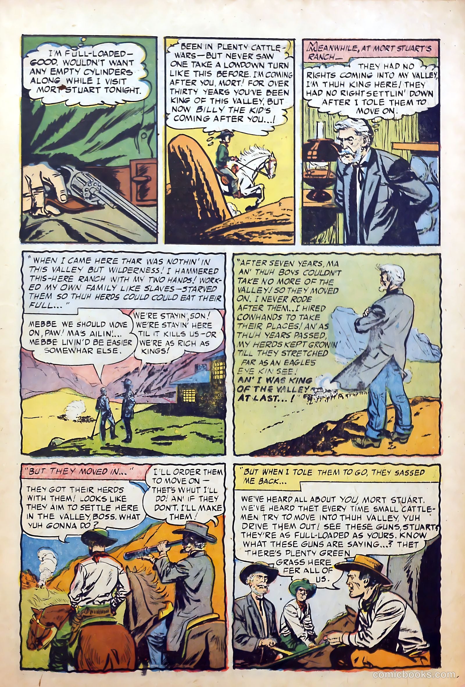 Billy the Kid Adventure Magazine #26 (1954) — page 21 of 36