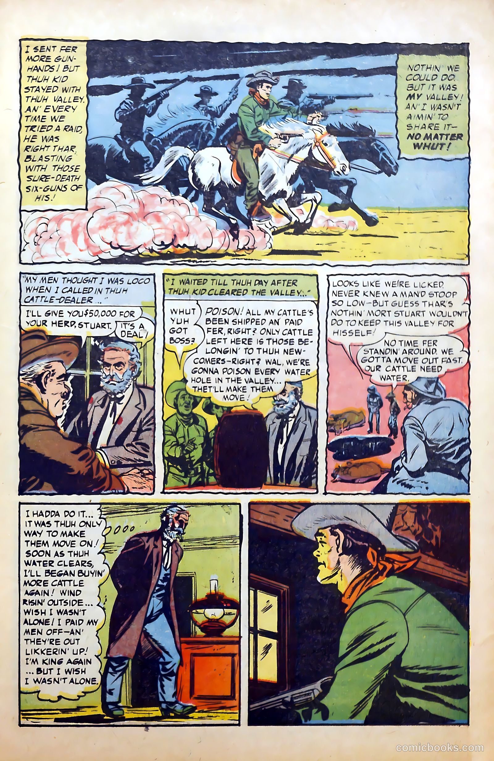Billy the Kid Adventure Magazine #26 (1954) — page 23 of 36
