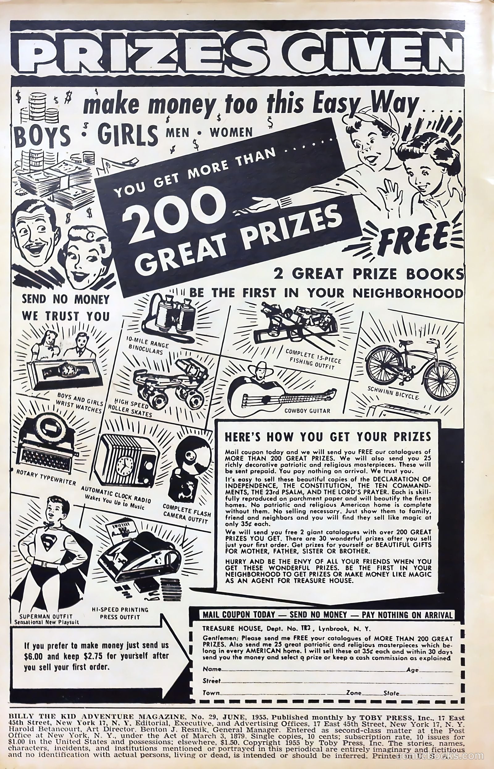 Billy the Kid Adventure Magazine #29 (1955) — page 2 of 36