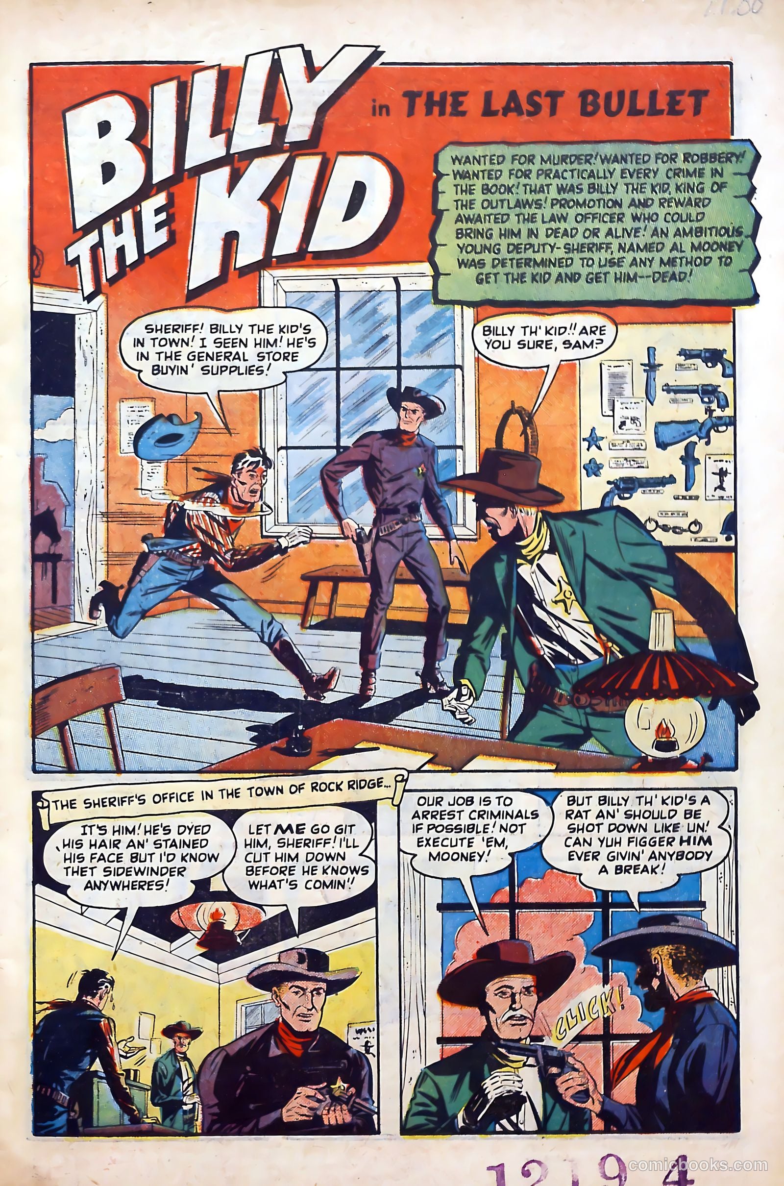 Billy the Kid Adventure Magazine #3 (1951) — page 3 of 36