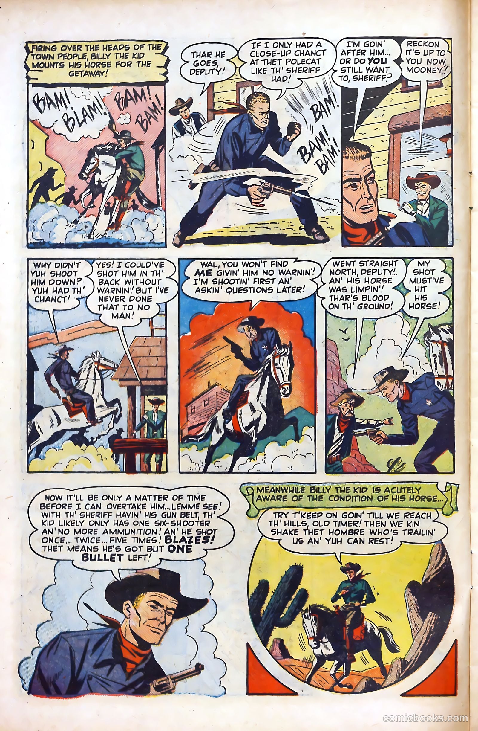 Billy the Kid Adventure Magazine #3 (1951) — page 6 of 36