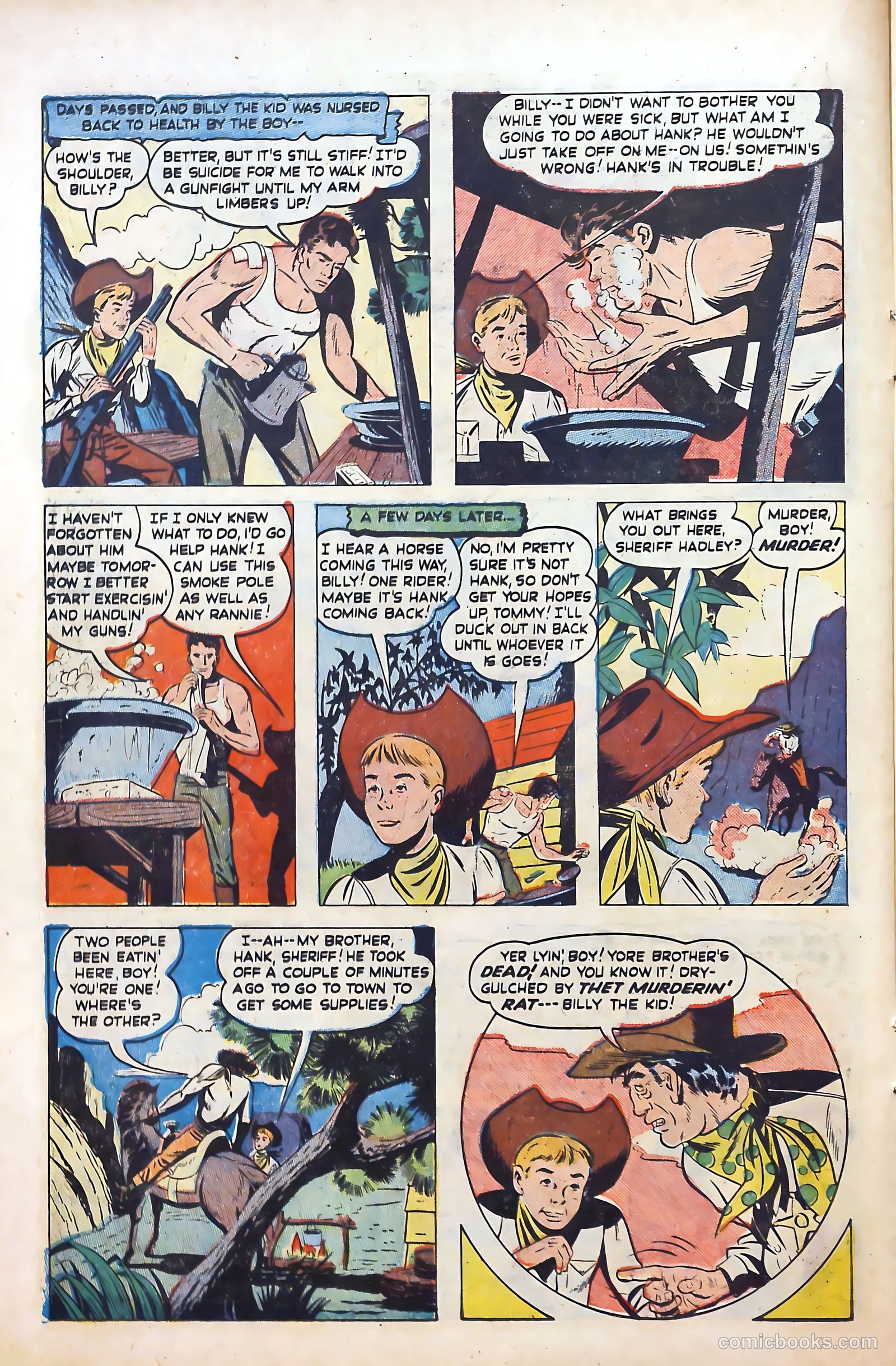 Billy the Kid Adventure Magazine #3 (1951) — page 16 of 36