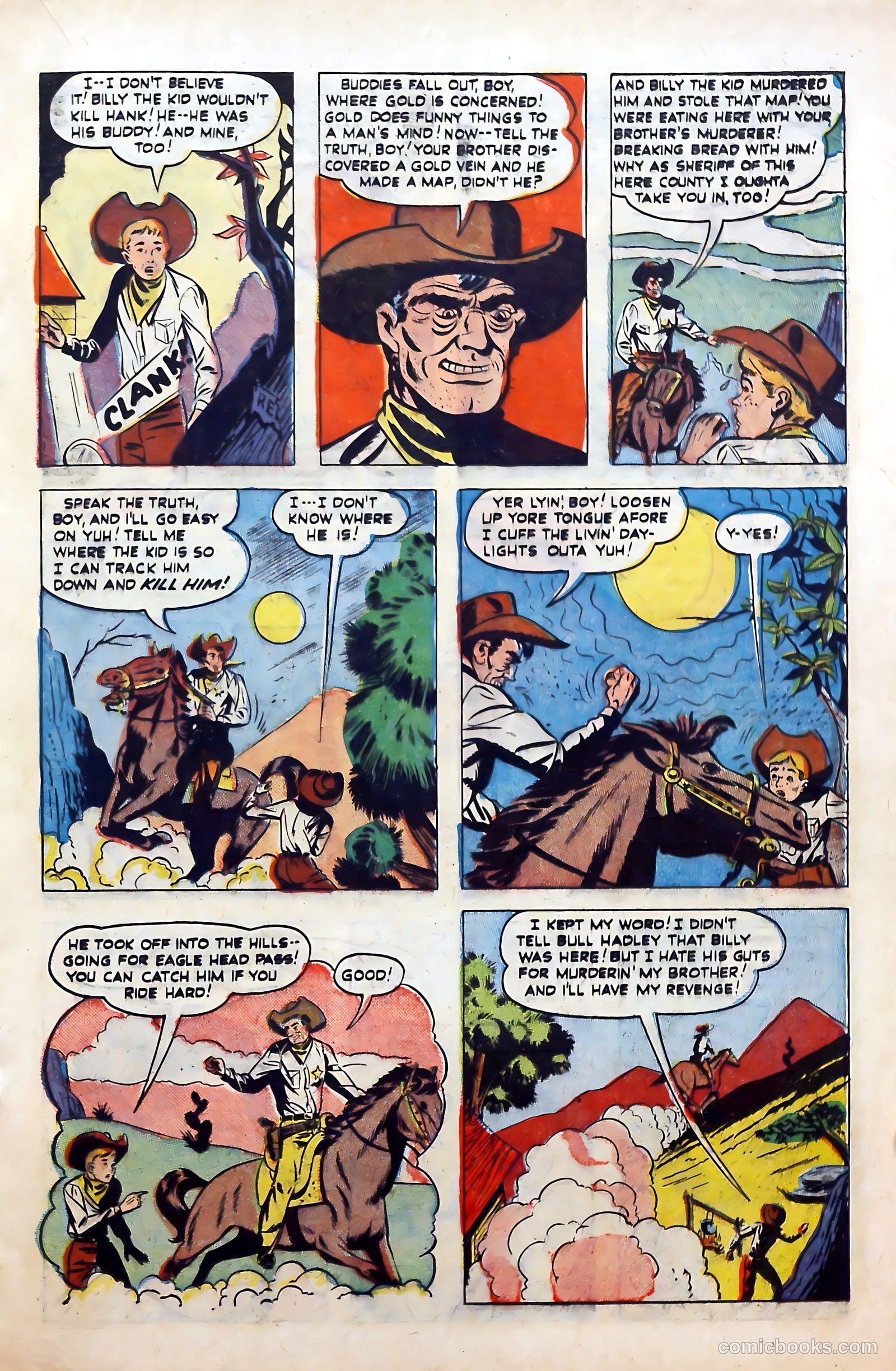 Billy the Kid Adventure Magazine #3 (1951) — page 17 of 36